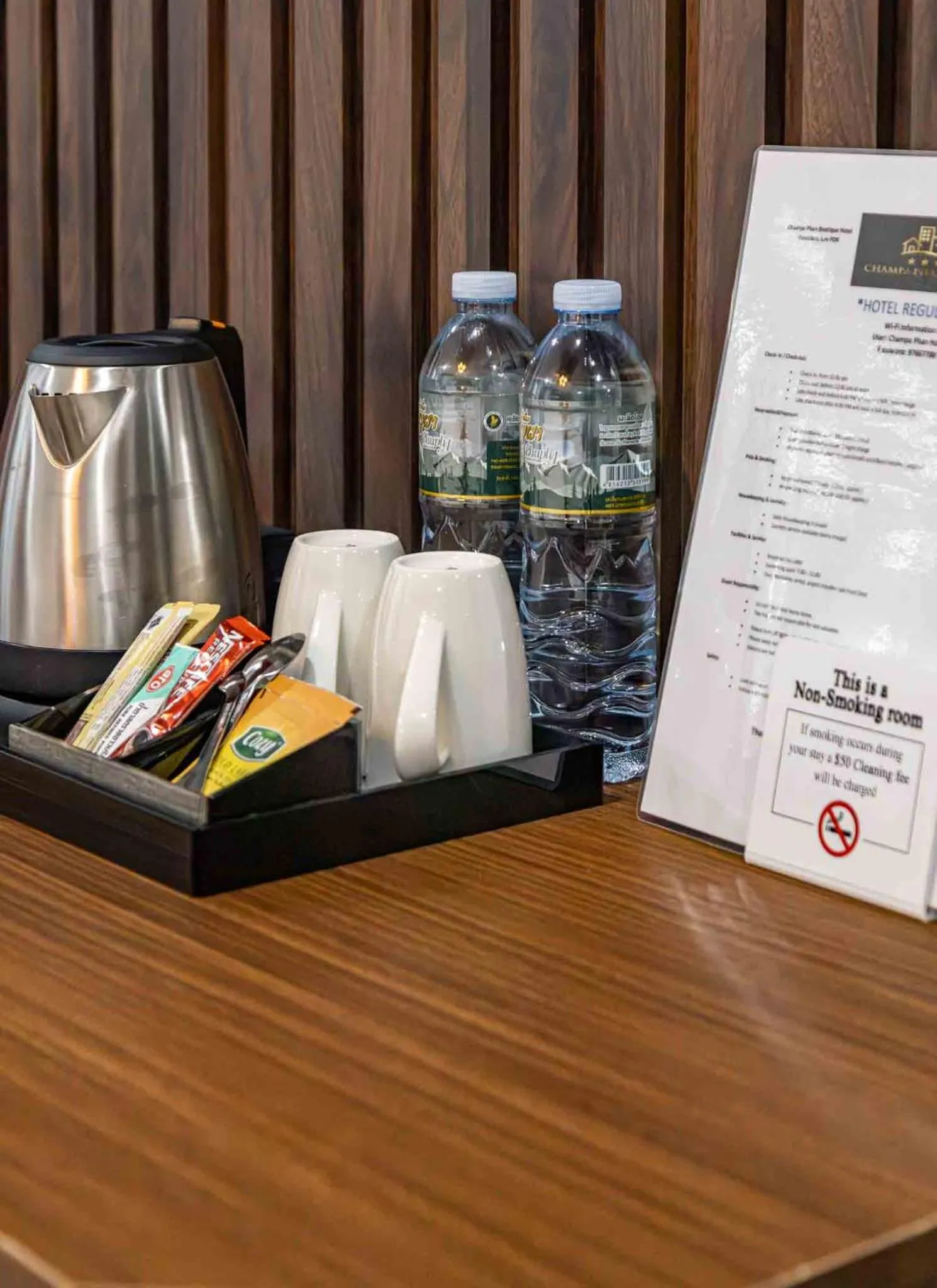Coffee/tea facilities in Champa Phan Boutique Hotel