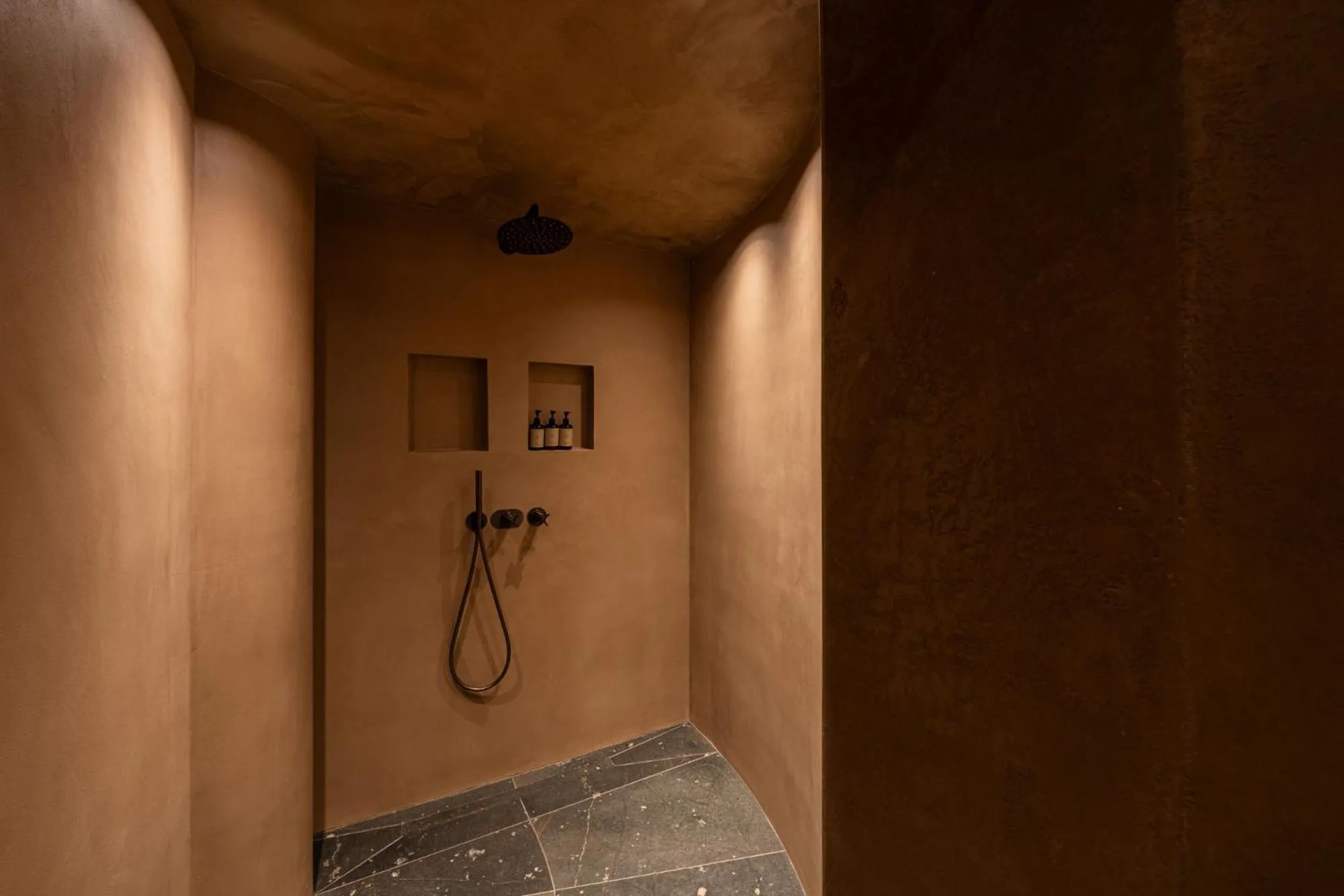 Shower in Castel Badia - The Leading Hotels of the World