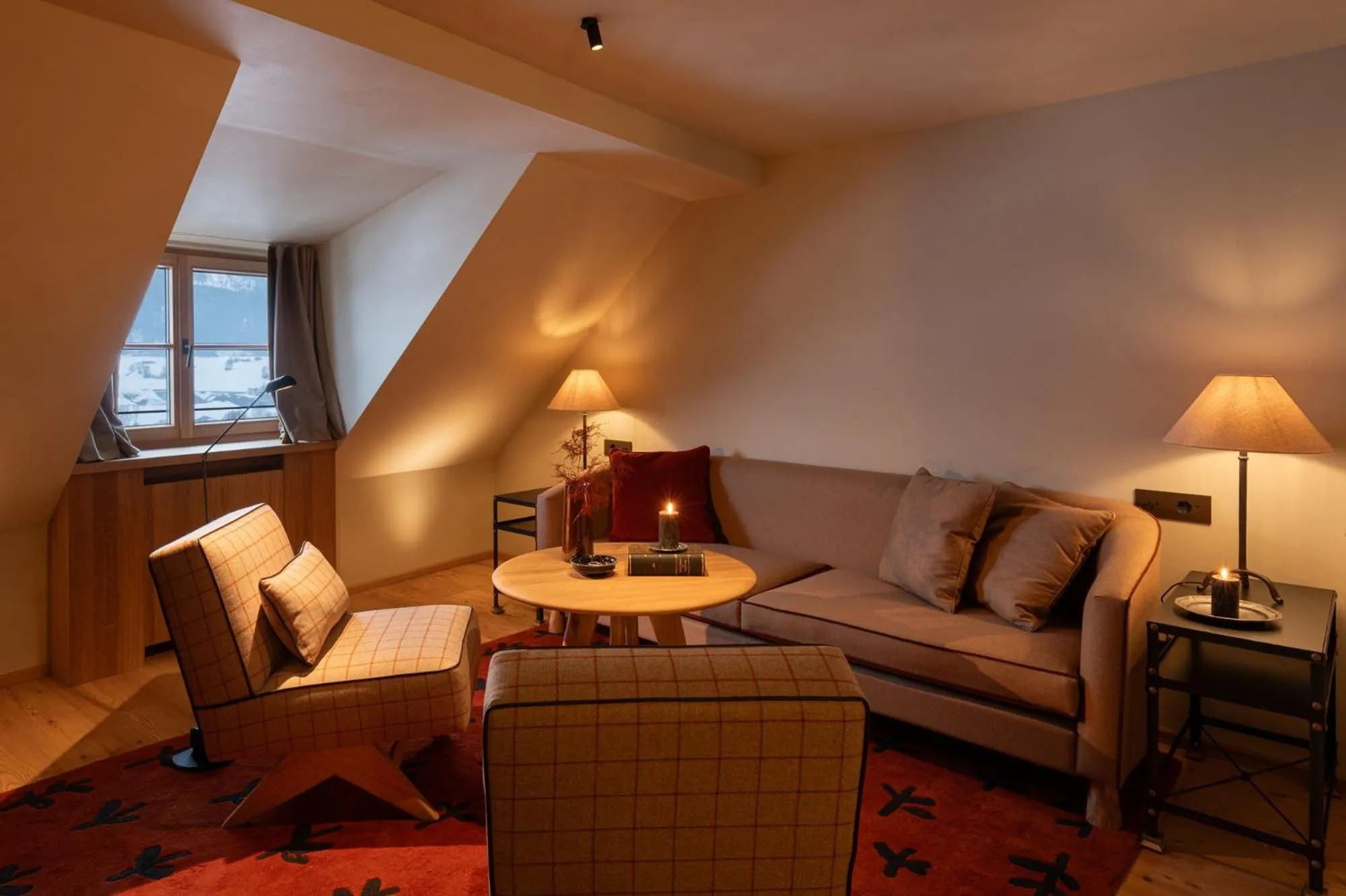 Living room in Castel Badia - The Leading Hotels of the World