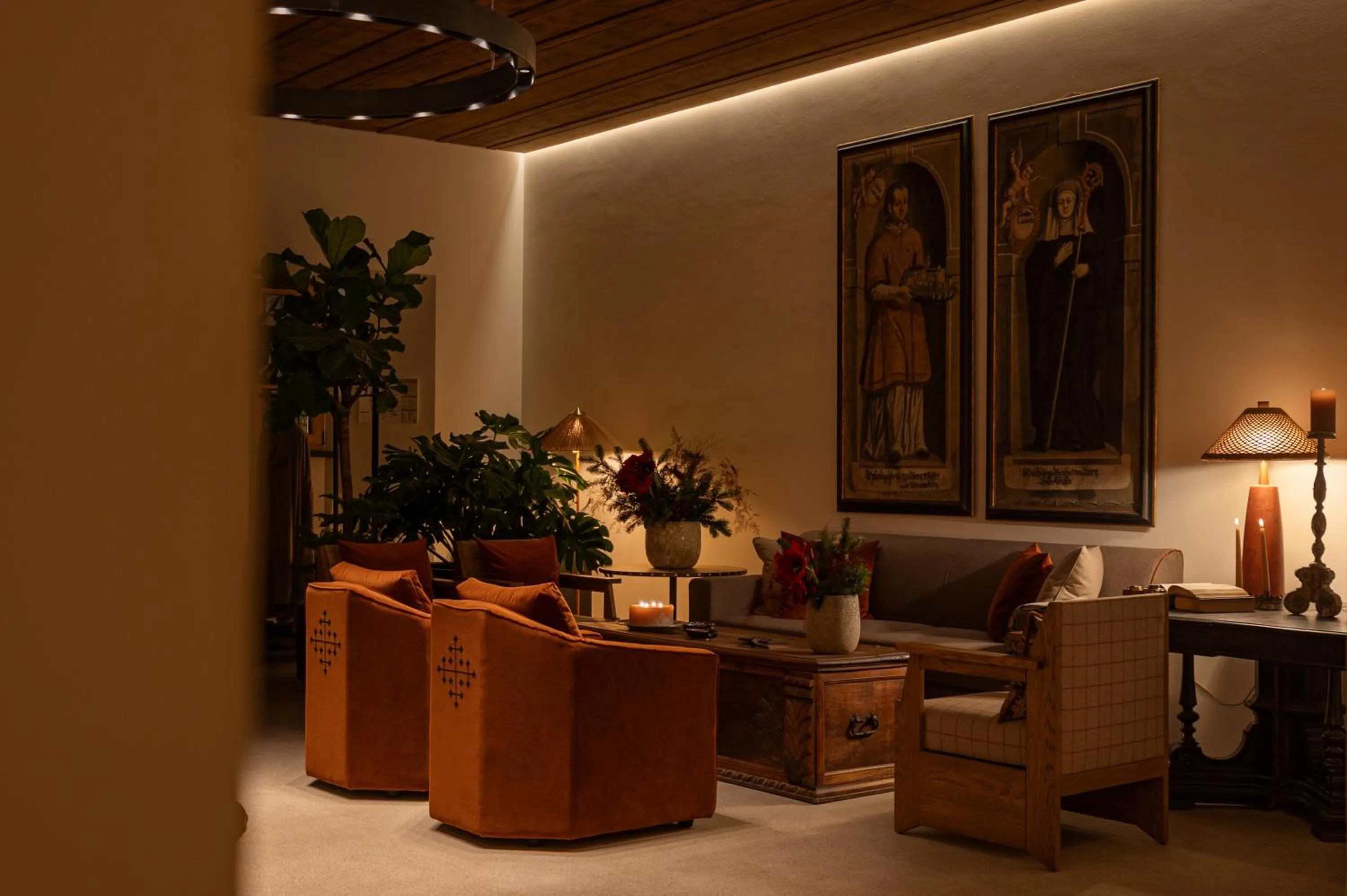 Lobby or reception in Castel Badia - The Leading Hotels of the World