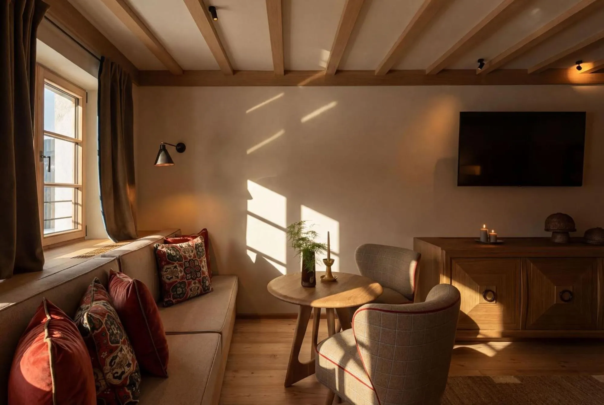 Seating area in Castel Badia - The Leading Hotels of the World