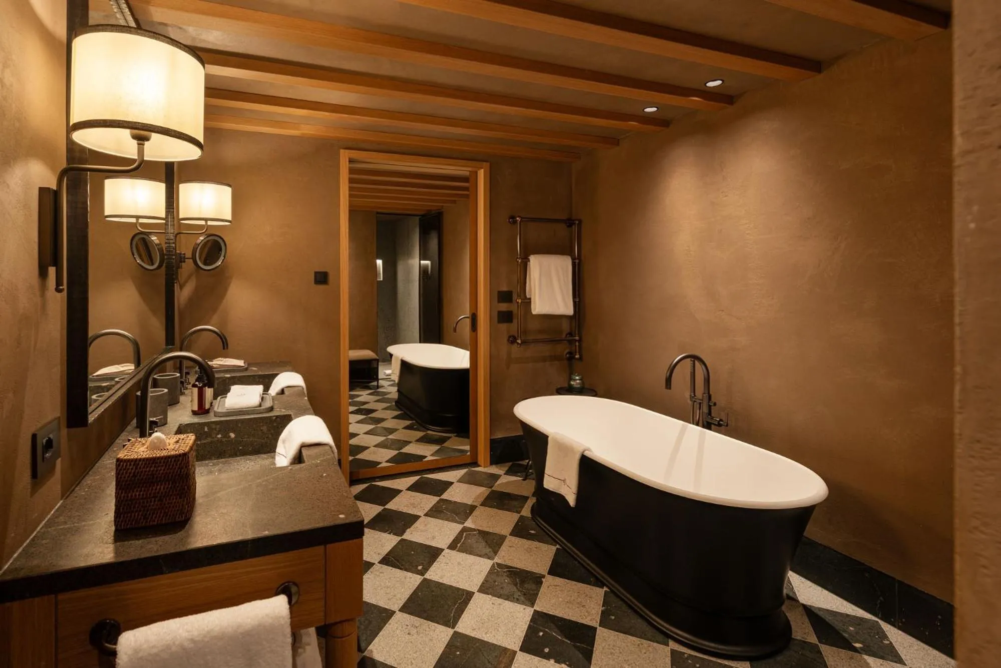 Bathroom in Castel Badia - The Leading Hotels of the World