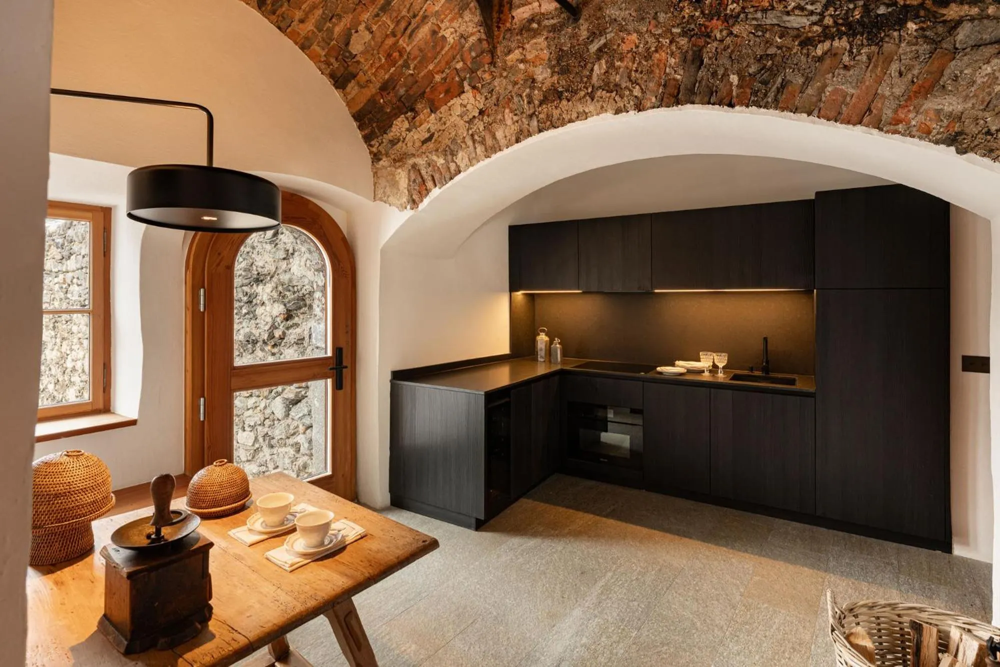 kitchen in Castel Badia - The Leading Hotels of the World