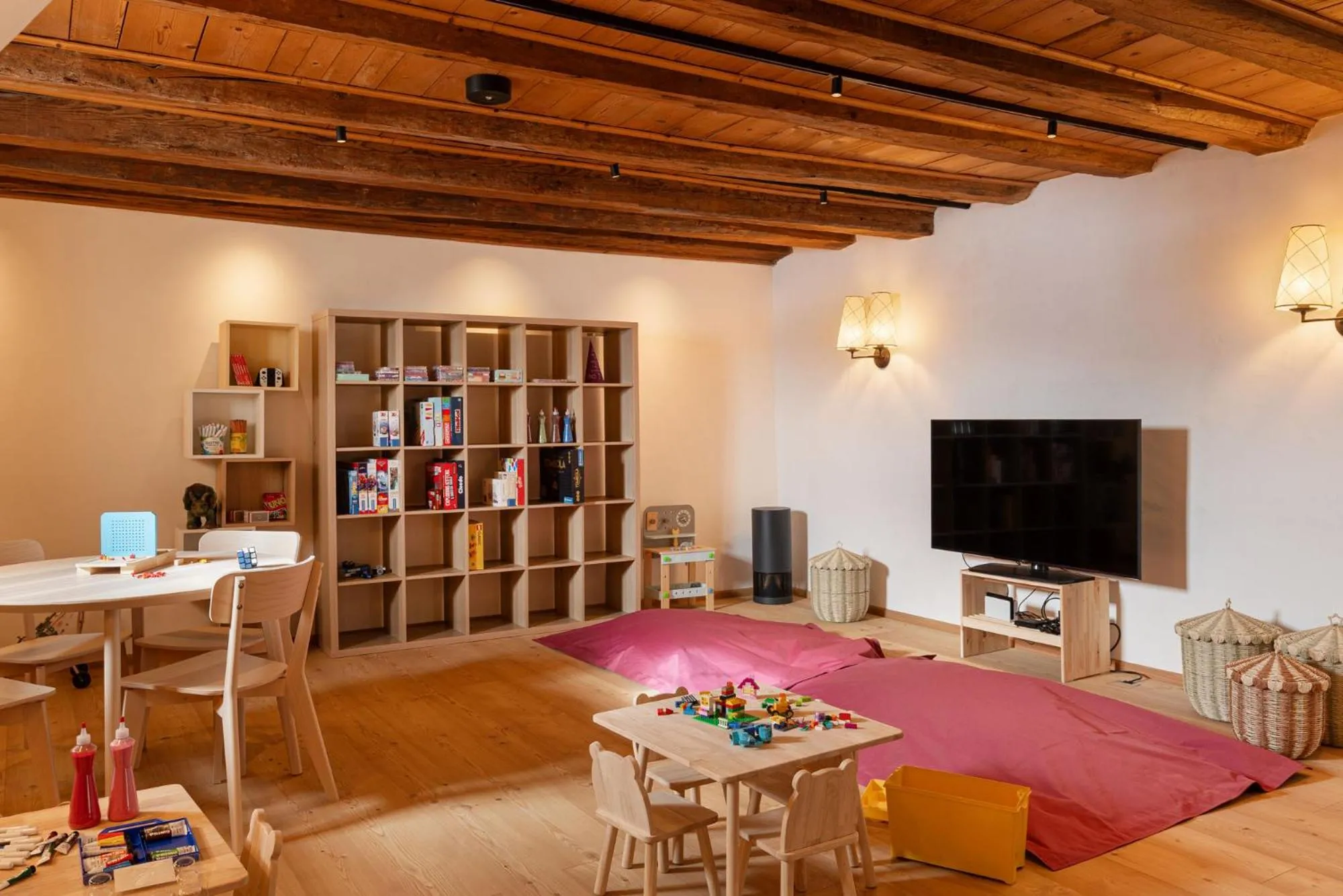 Game Room in Castel Badia - The Leading Hotels of the World