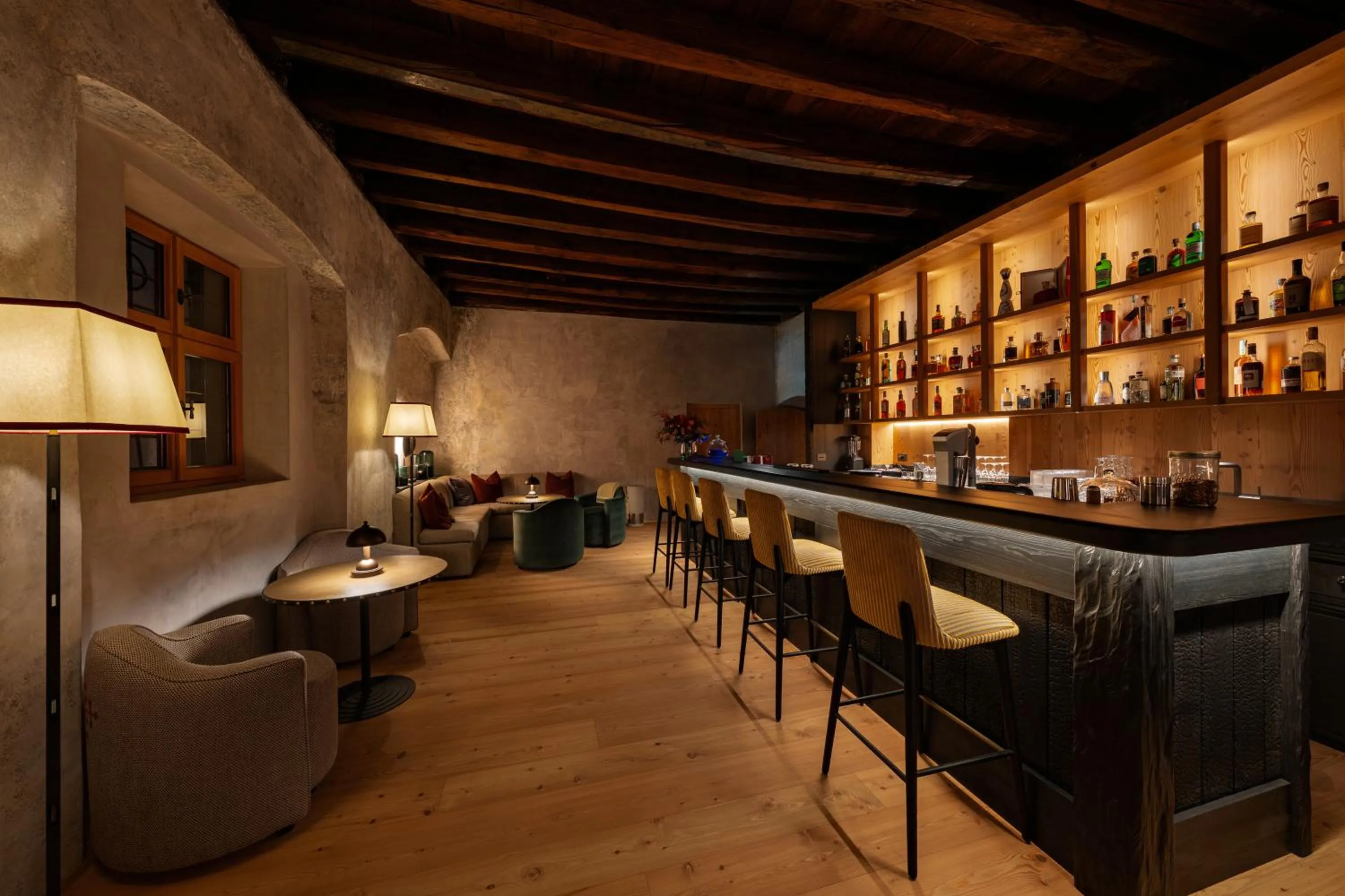 Lounge or bar in Castel Badia - The Leading Hotels of the World