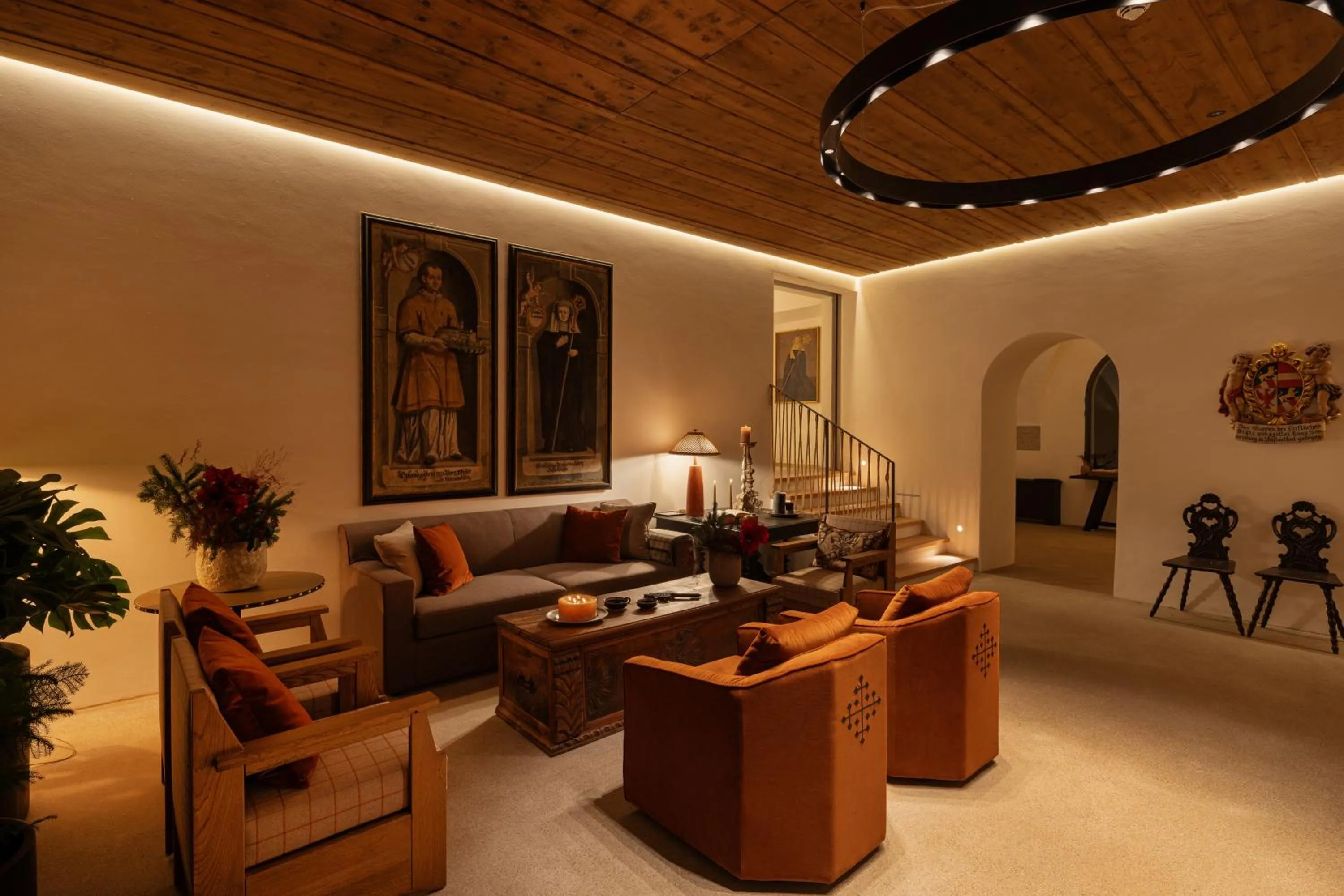 Lobby or reception in Castel Badia - The Leading Hotels of the World