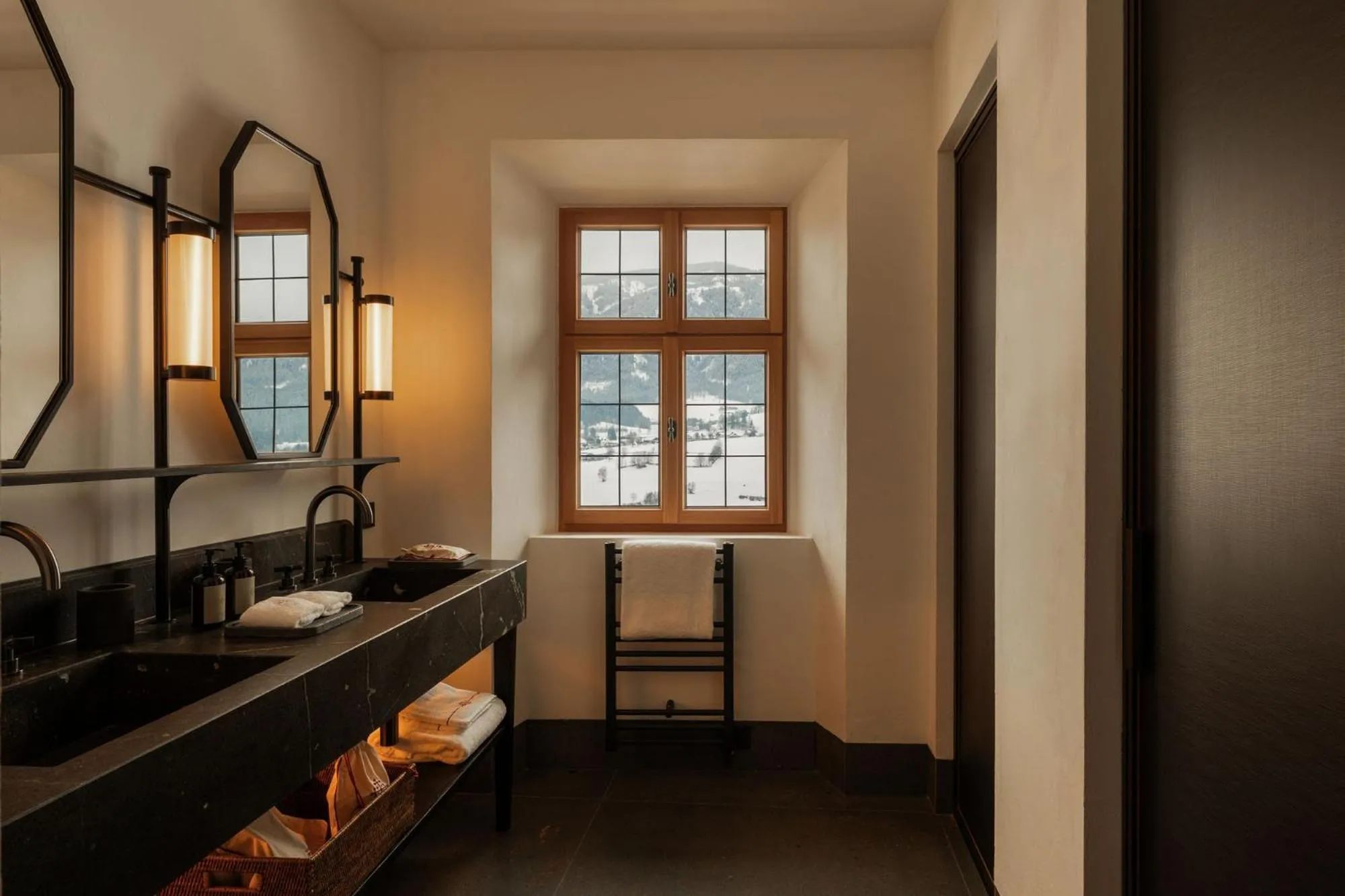 Bathroom in Castel Badia - The Leading Hotels of the World