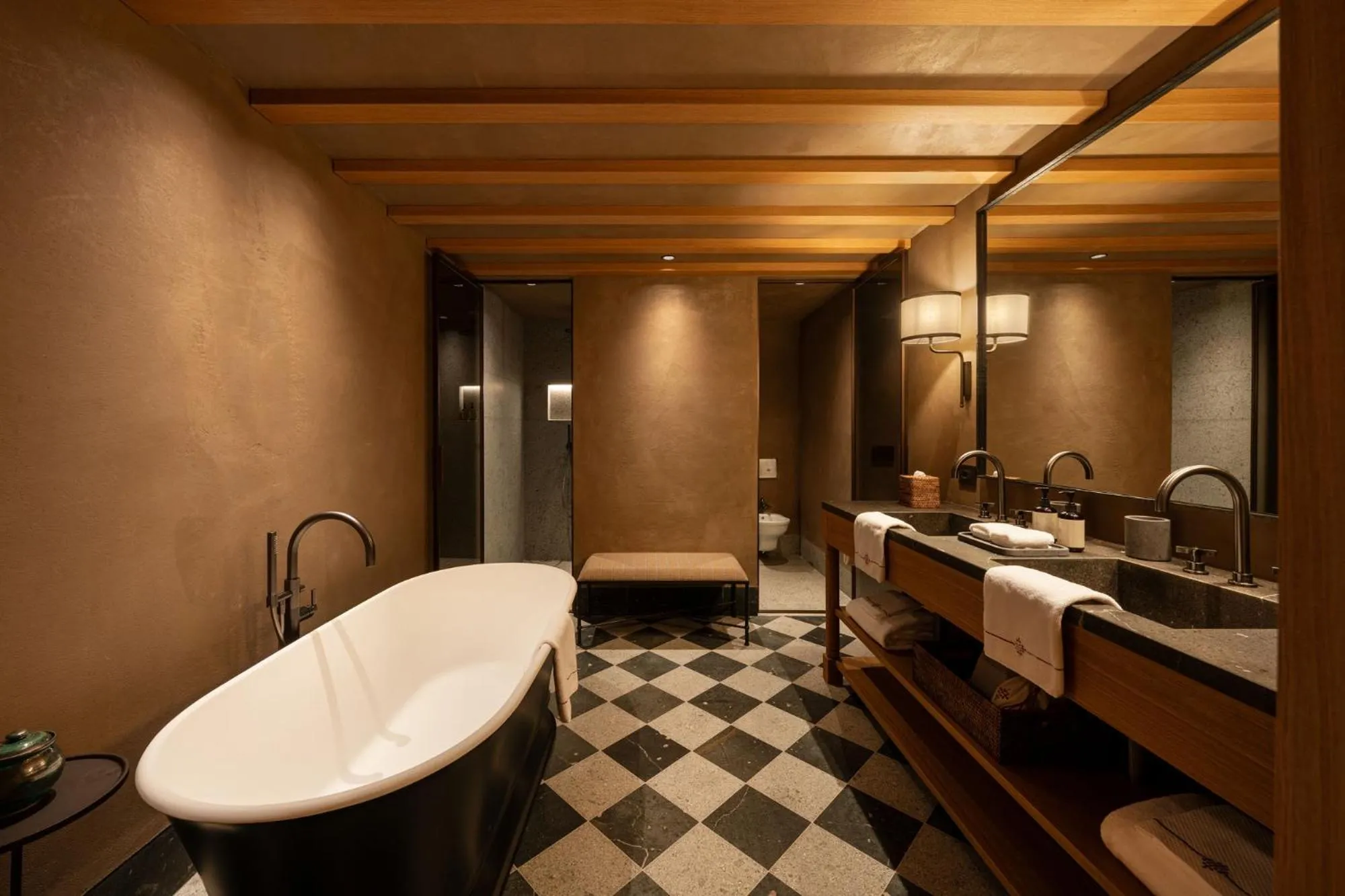 Bathroom in Castel Badia - The Leading Hotels of the World