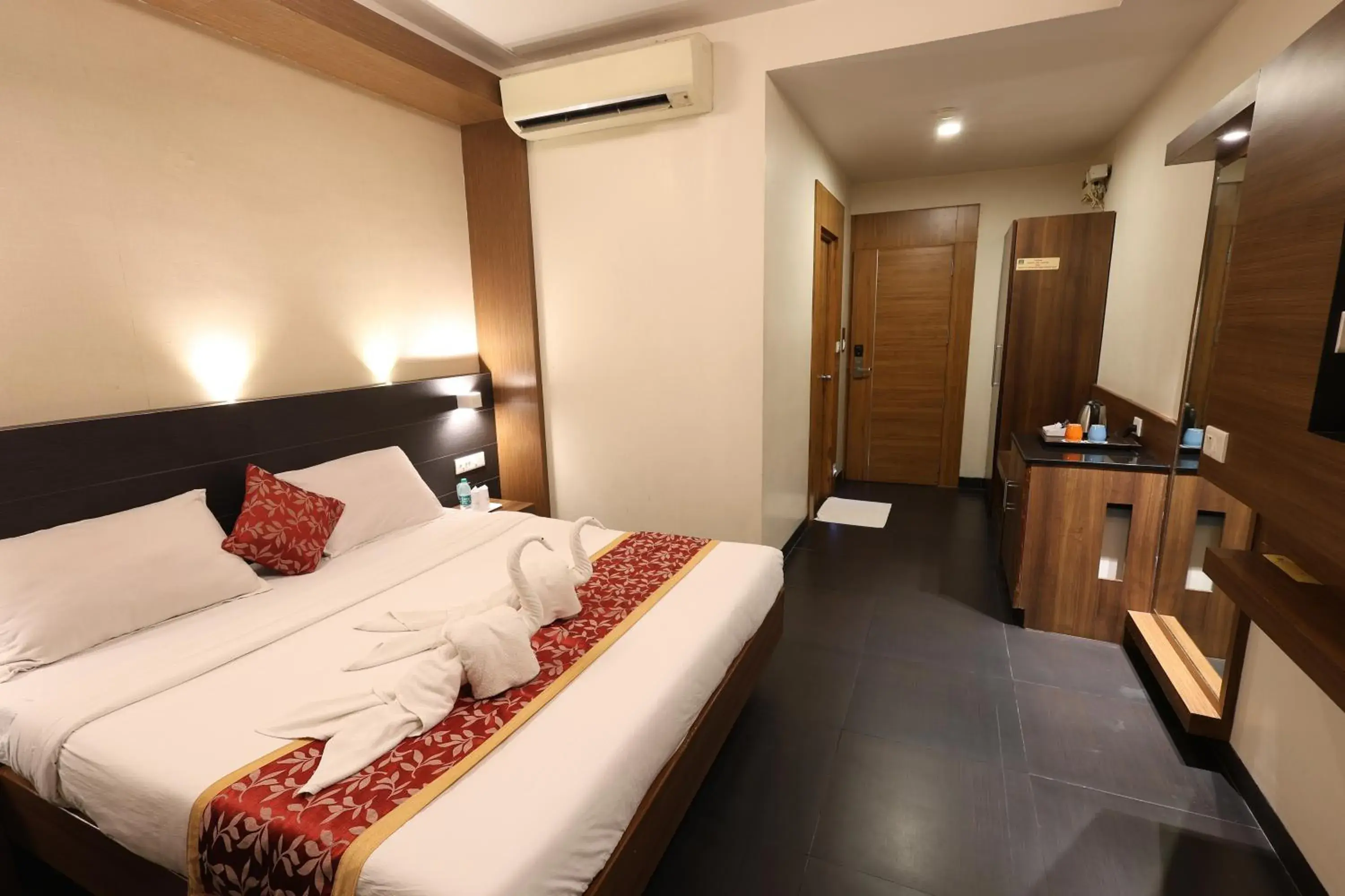 Bed in Abirami Residency Bed in Abirami Residency