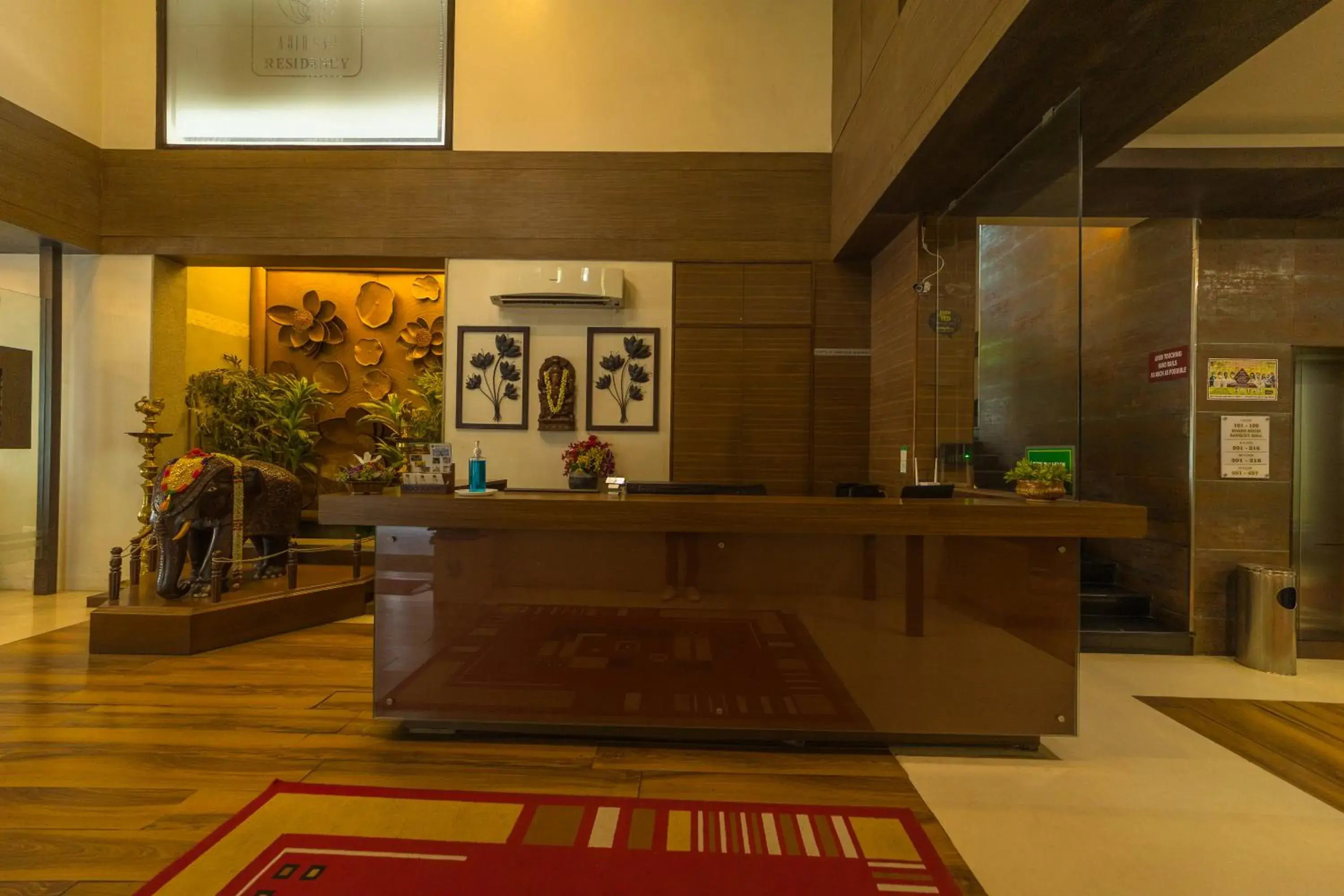 Lobby or reception in Abirami Residency Lobby or reception in Abirami Residency