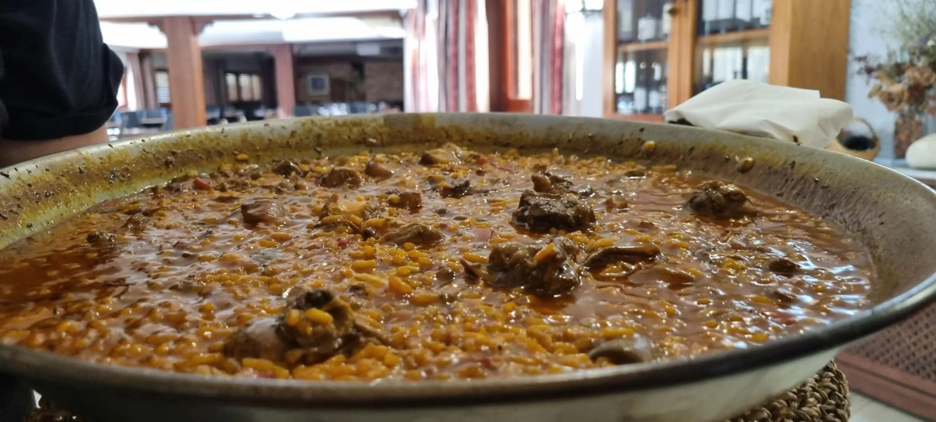 Food and drinks in Hotel Restaurante Felipe II