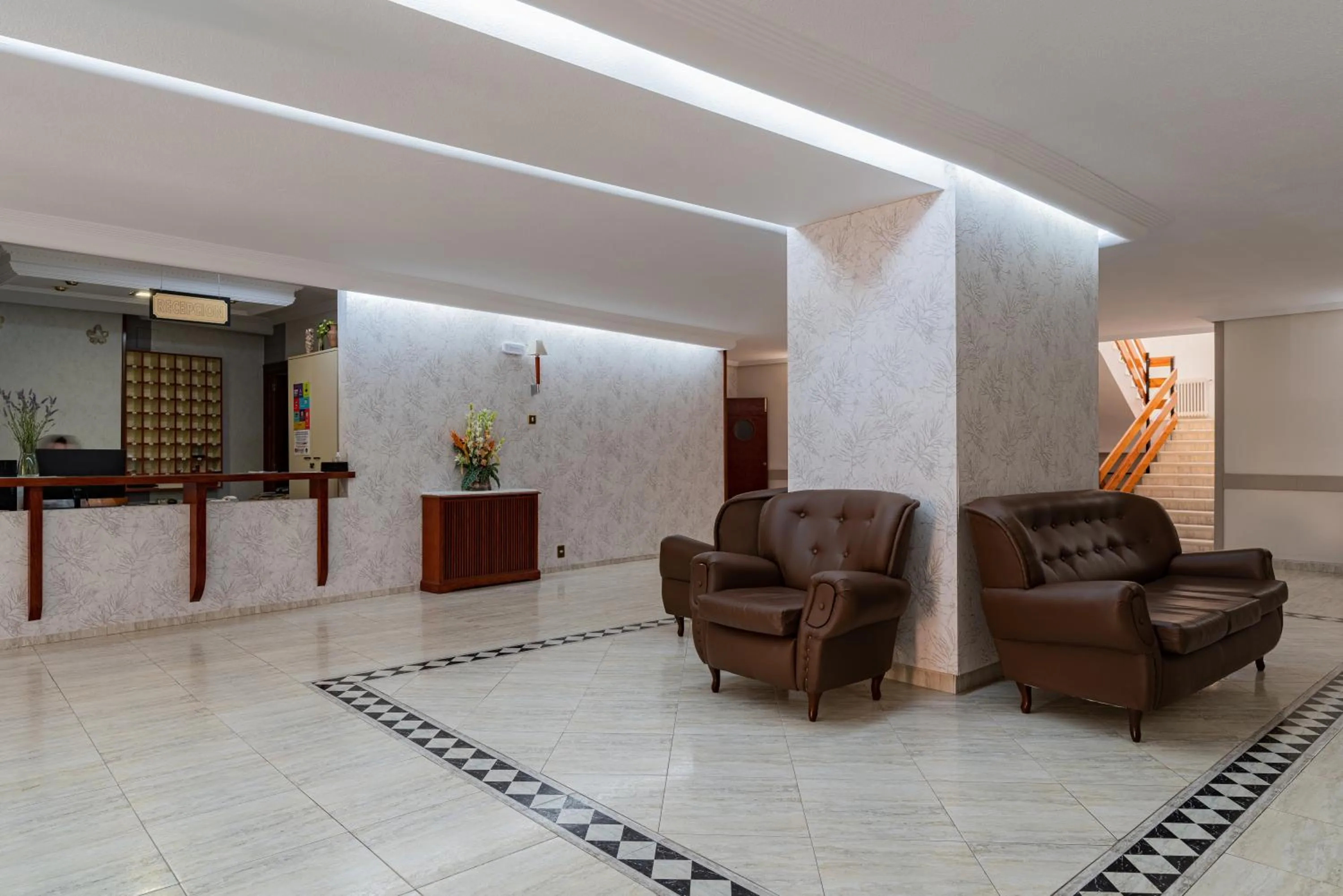 Lobby or reception in Hotel Restaurante Felipe II