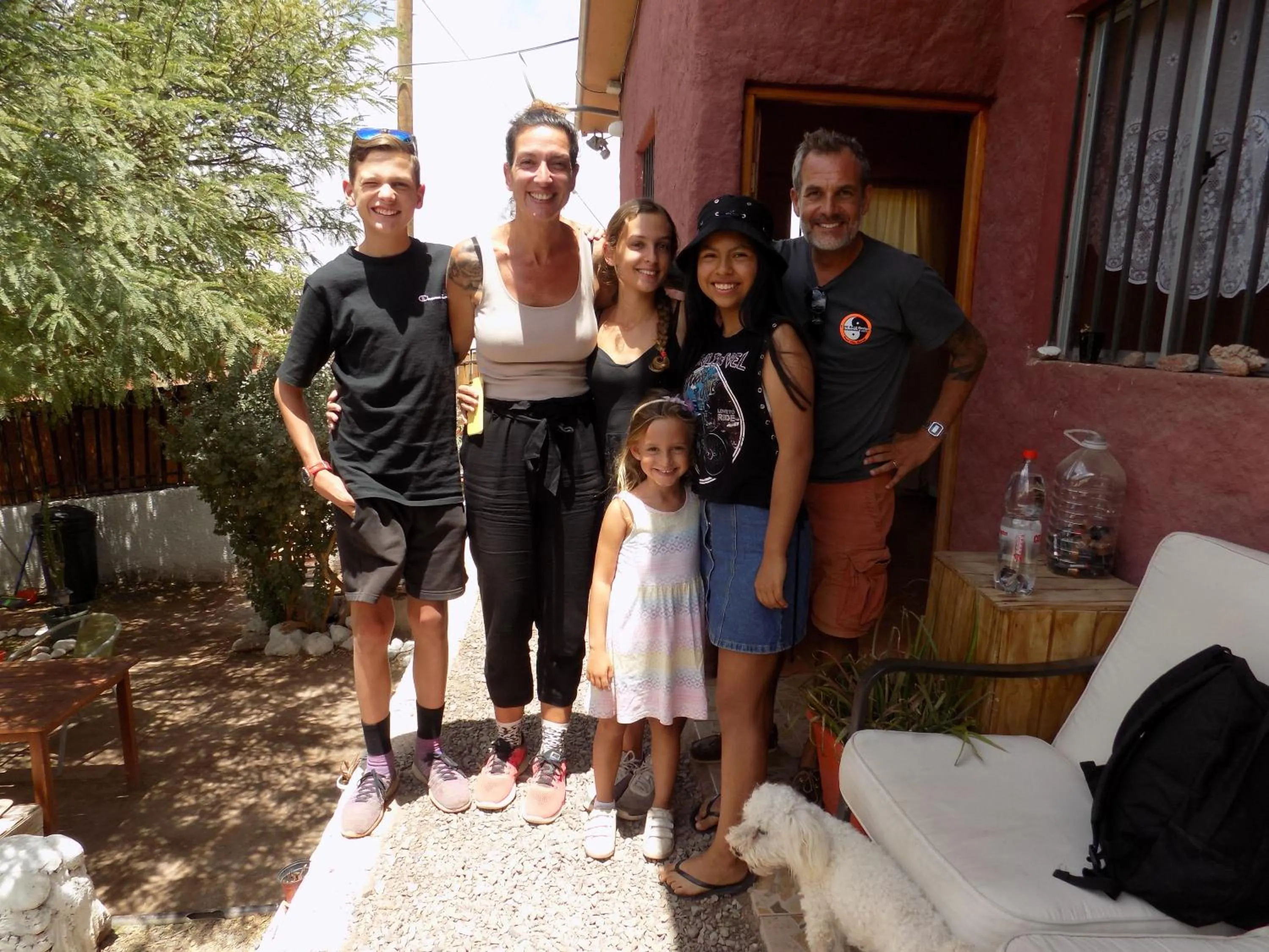 Family in Tambo Norte