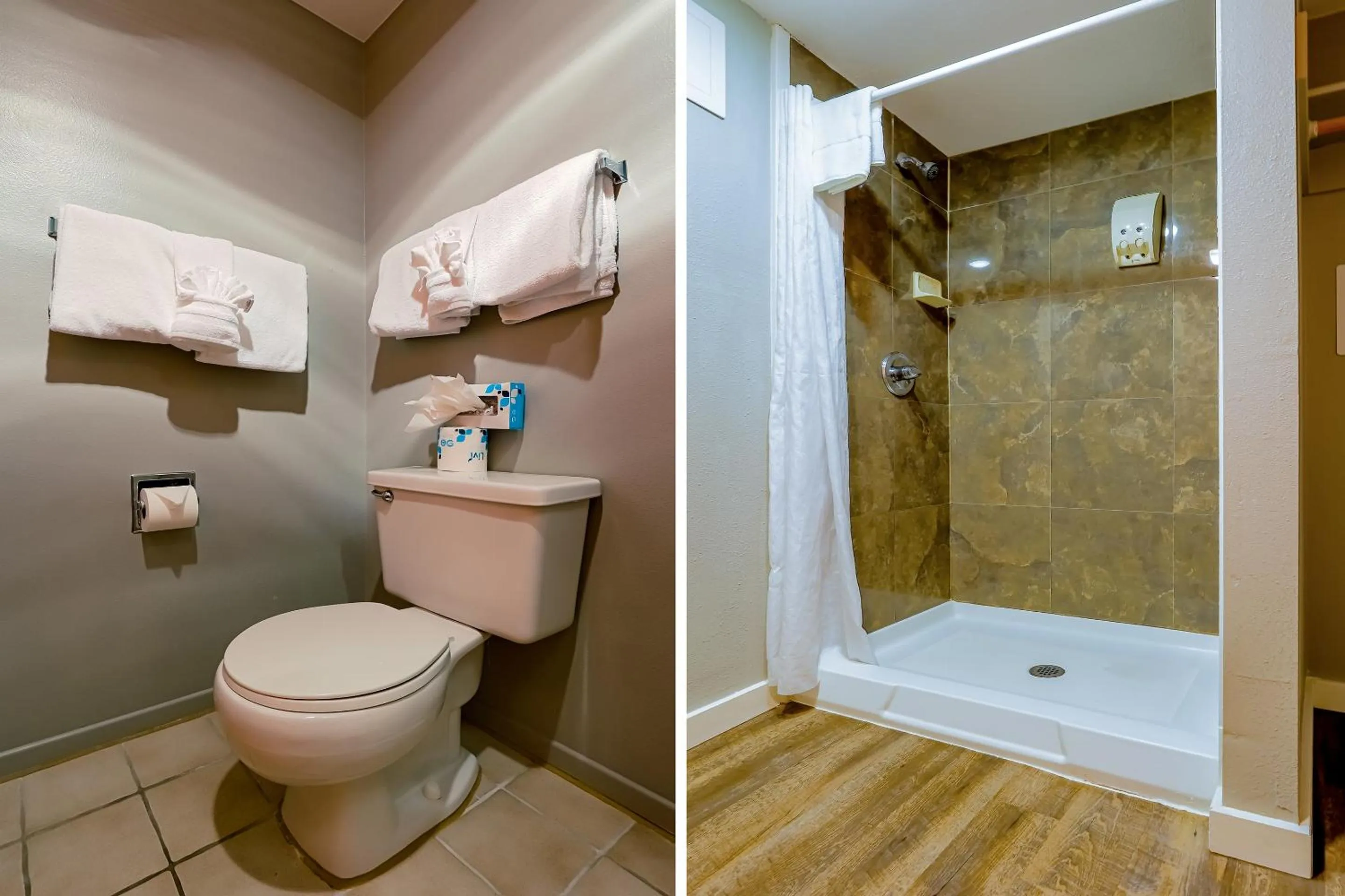 Bathroom in Coast River Inn by OYO Seaside