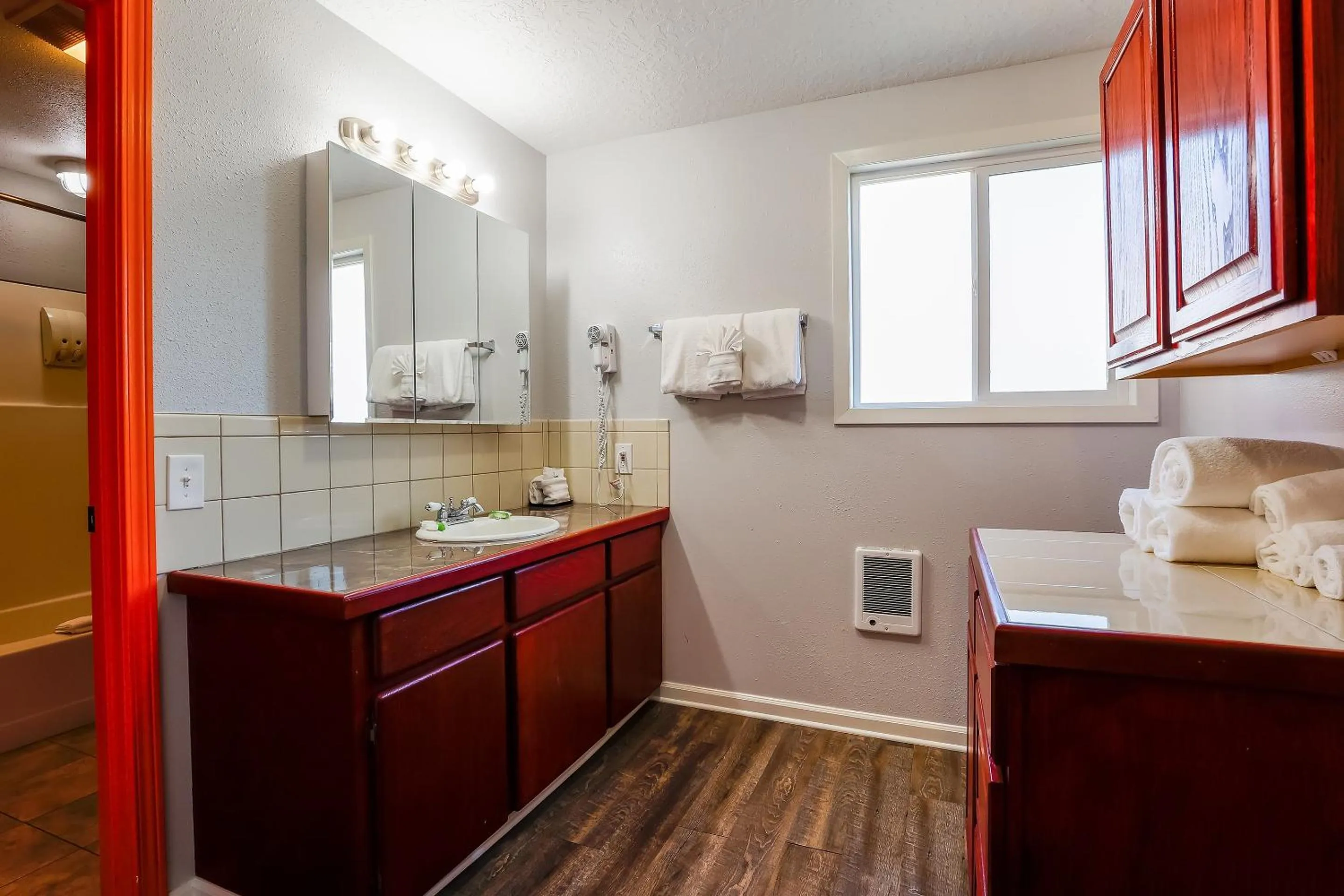 Bedroom in Coast River Inn by OYO Seaside