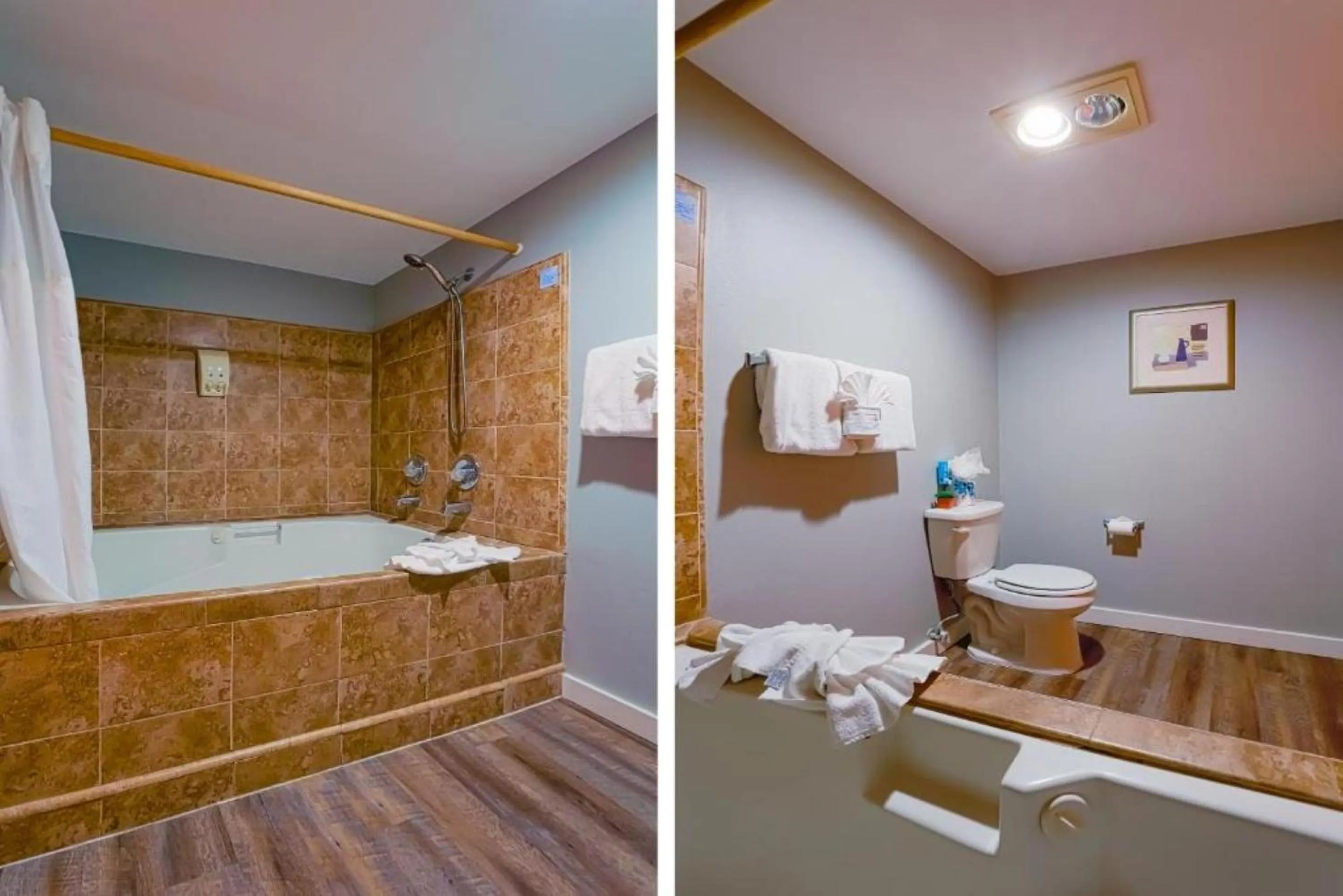 Hot Tub in Coast River Inn by OYO Seaside