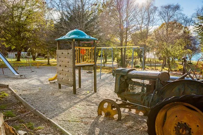 Children play ground in The Camp - Lake Hawea