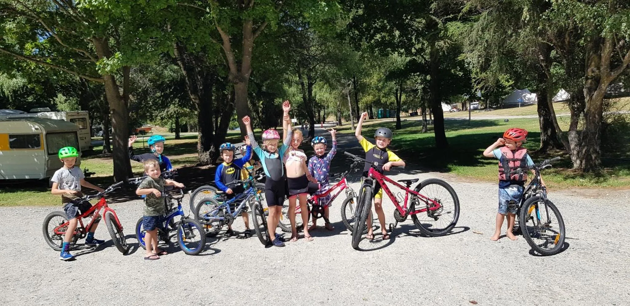 Activities in The Camp - Lake Hawea
