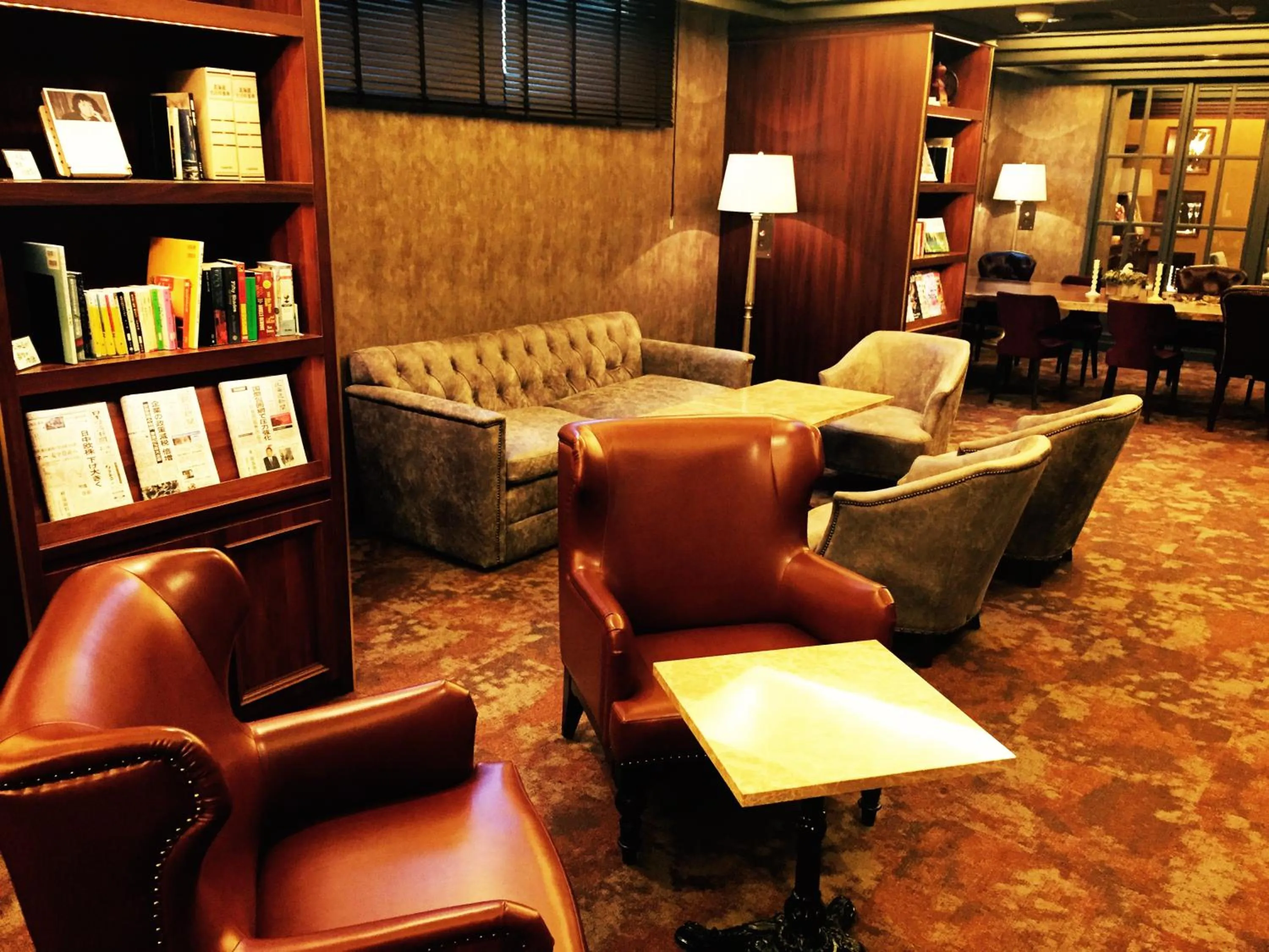 Seating area in Kushiro Century Castle Hotel