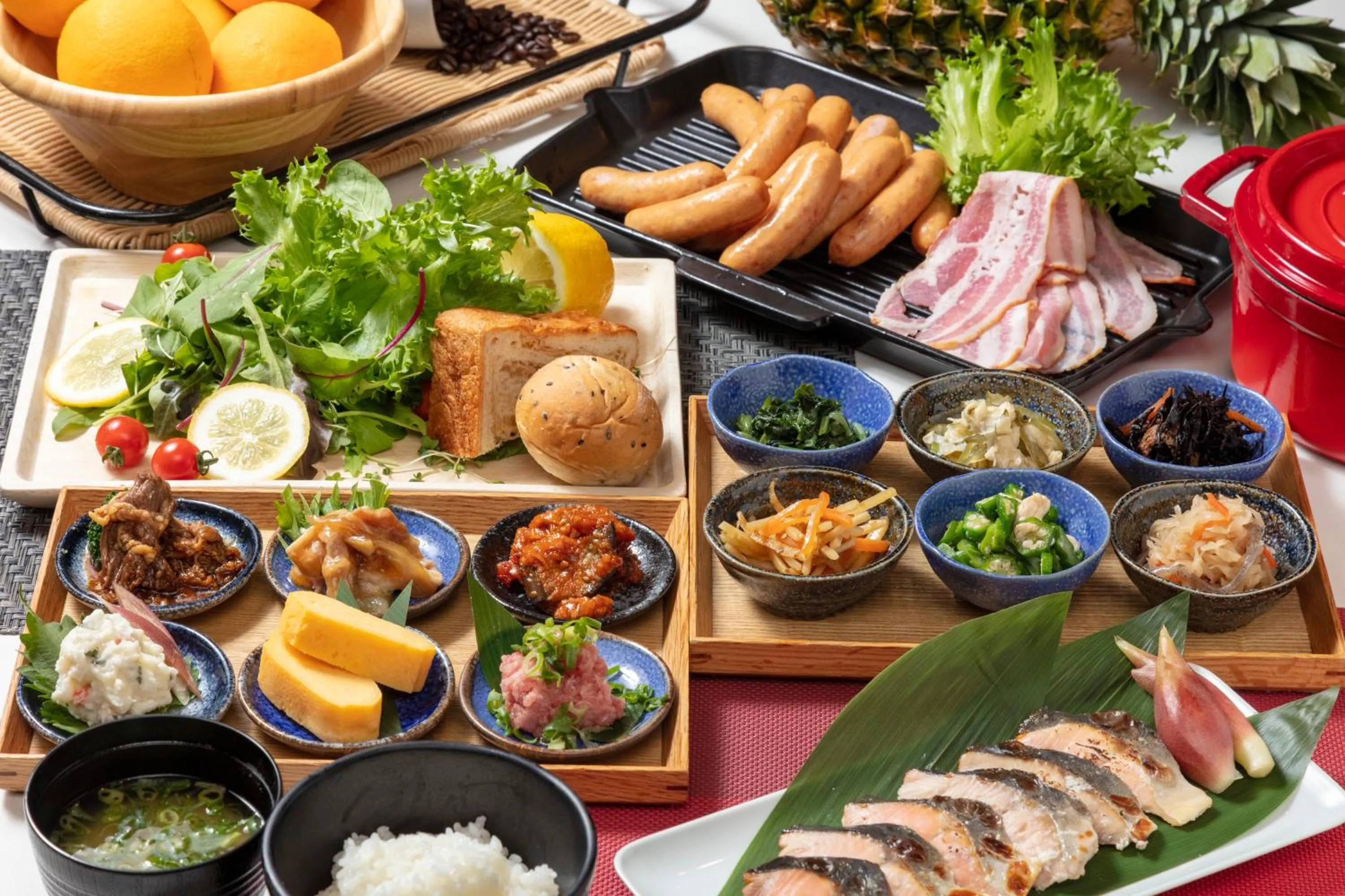 Breakfast in Sanco Inn Grande Tokyo Hamamatsucho