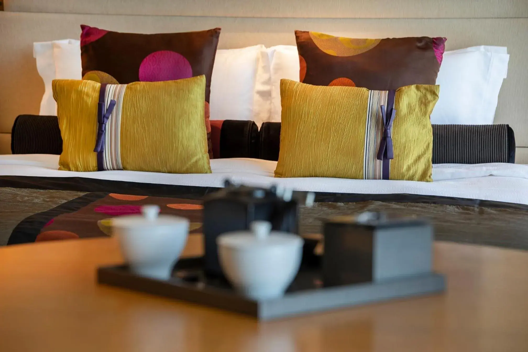 Bed in Hotel New Otani Tokyo EXECUTIVE HOUSE ZEN Bed in Hotel New Otani Tokyo EXECUTIVE HOUSE ZEN