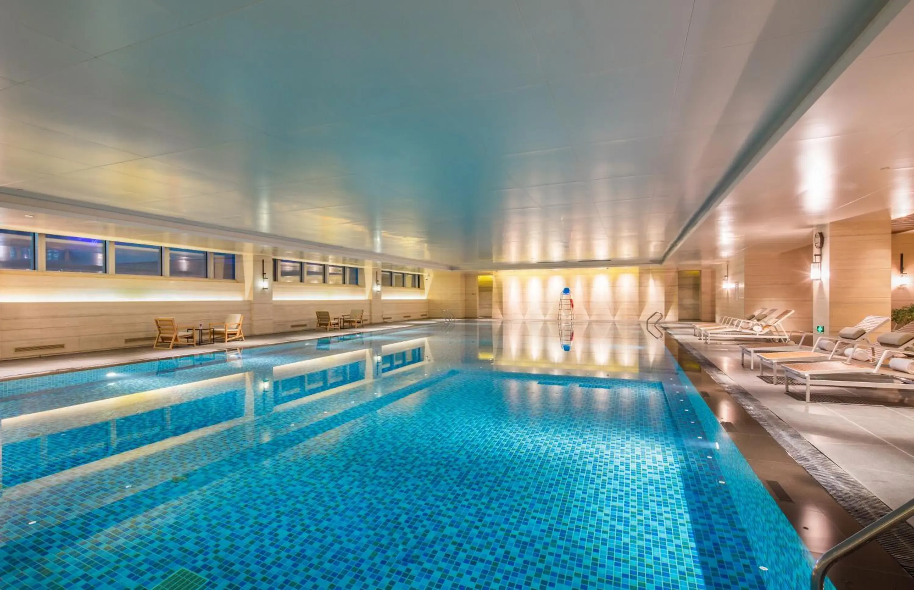 Swimming pool in Aoluguya Hotel Harbin Swimming pool in Aoluguya Hotel Harbin