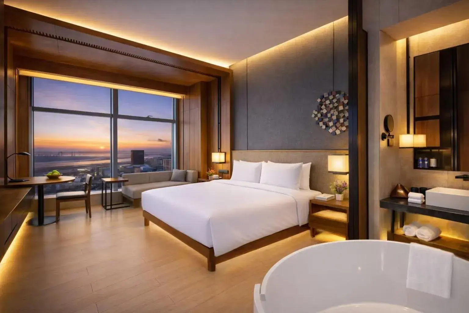 Photo of the whole room, Bed in Aoluguya Hotel Harbin Photo of the whole room, Bed in Aoluguya Hotel Harbin