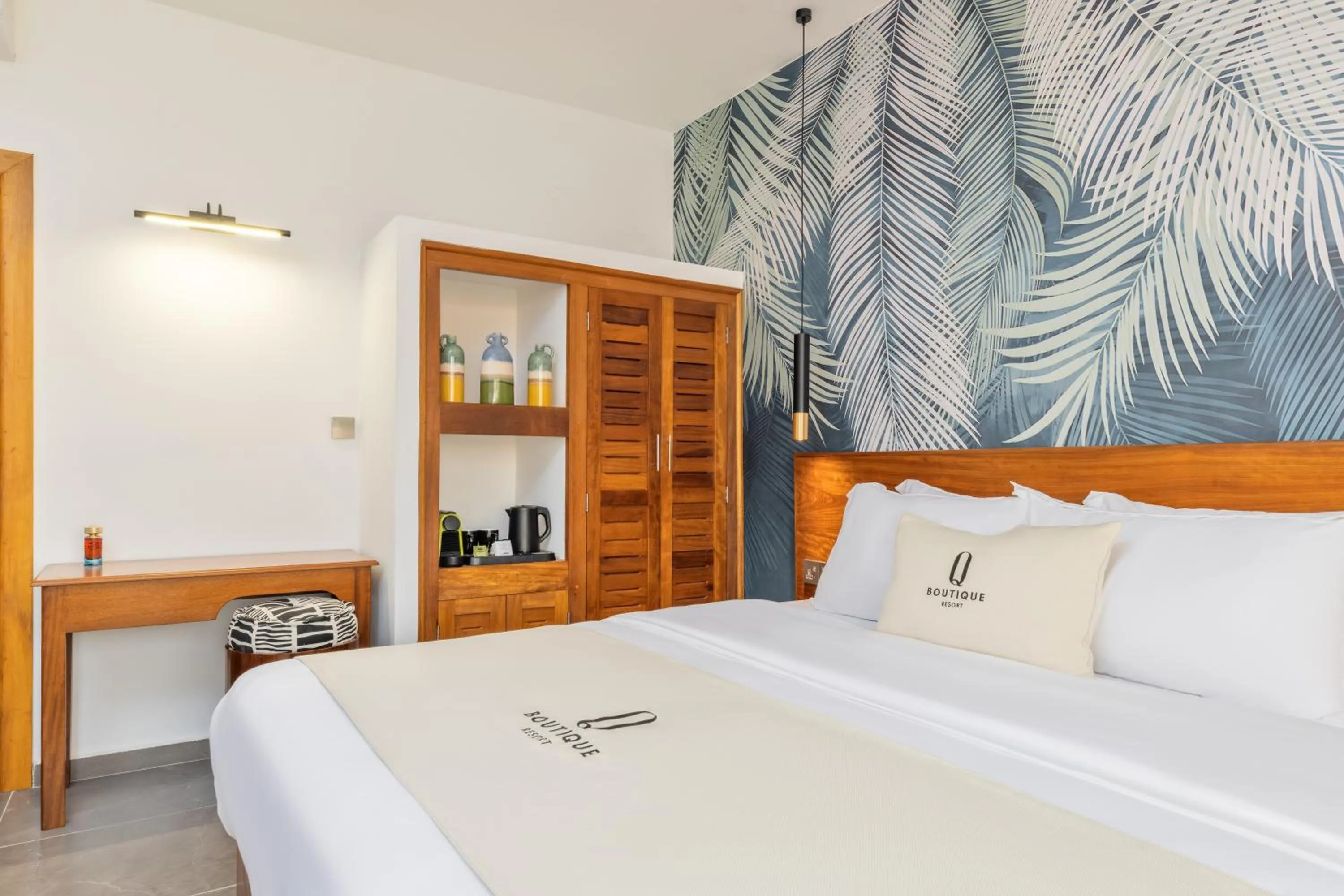 Bed in Q Boutique Resort Malindi