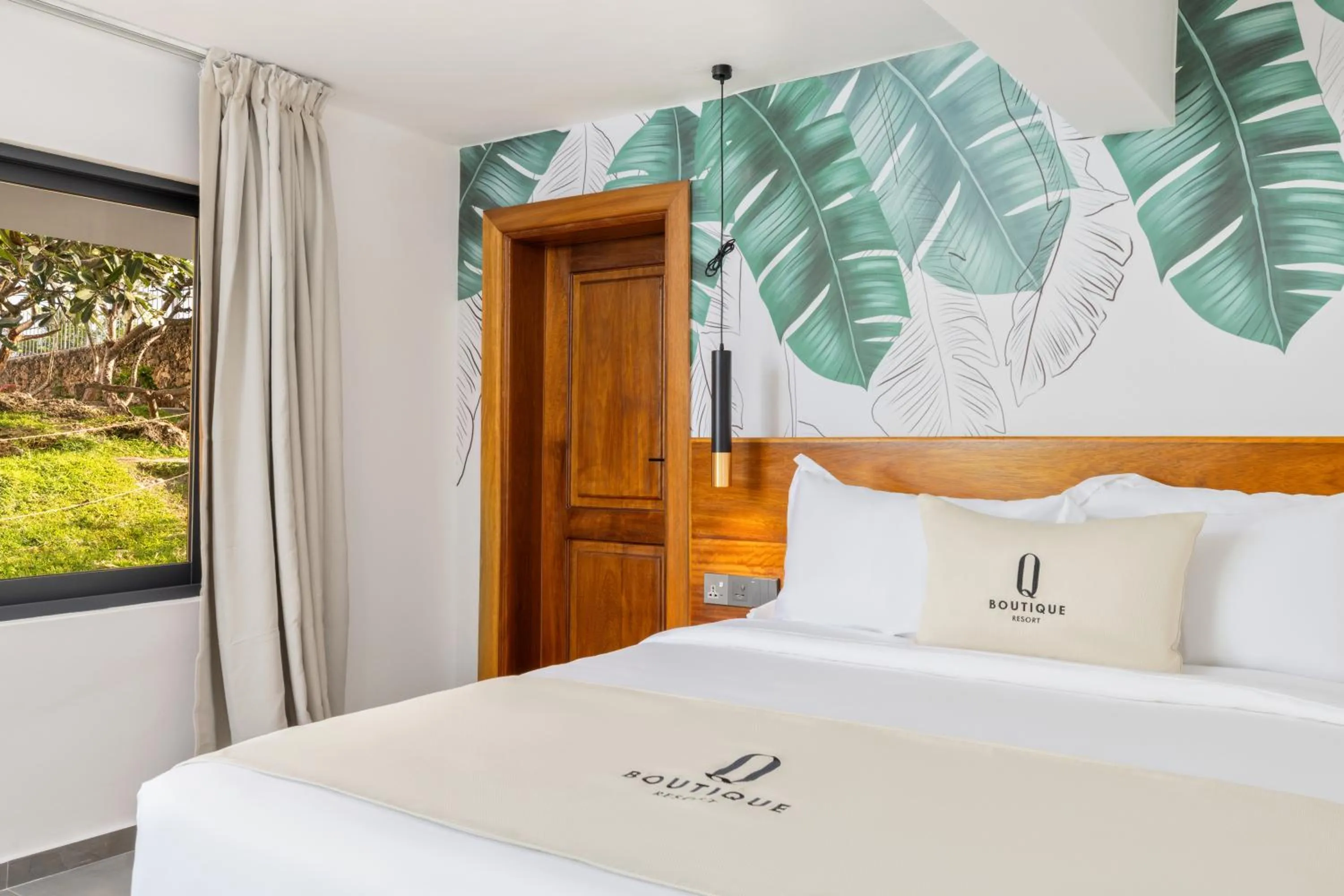 Bed in Q Boutique Resort Malindi