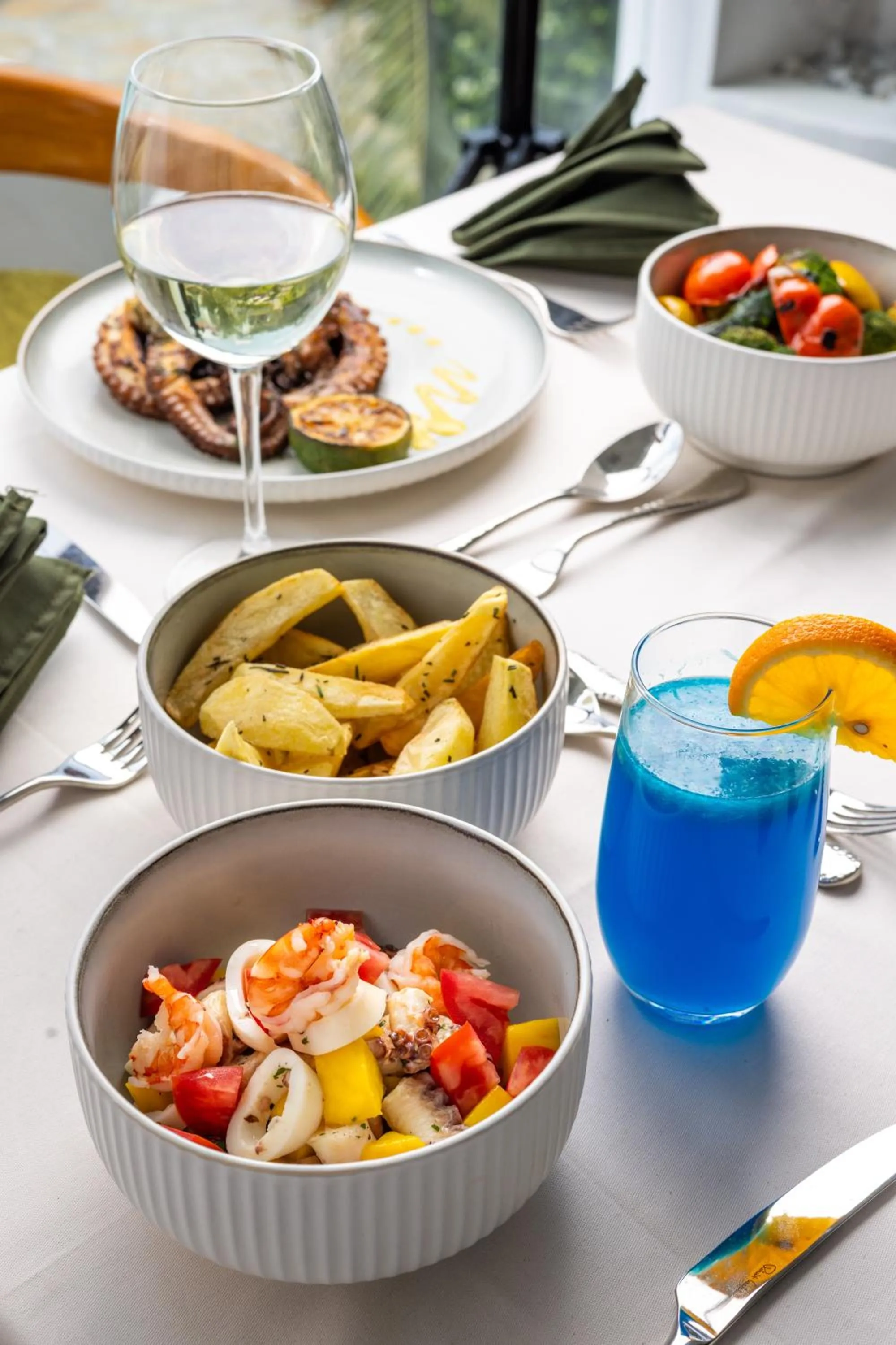 Food in Q Boutique Resort Malindi