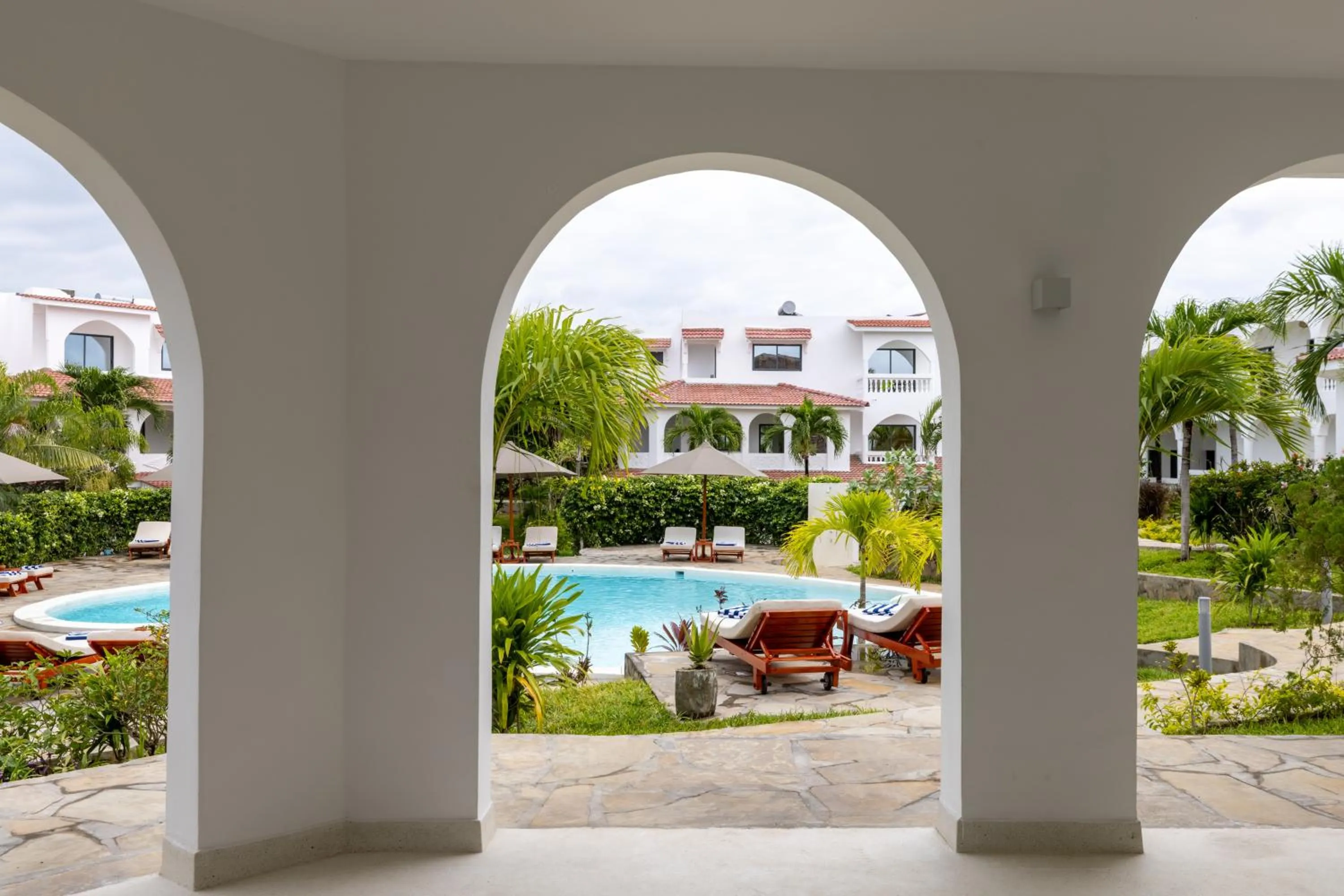 sunbed in Q Boutique Resort Malindi