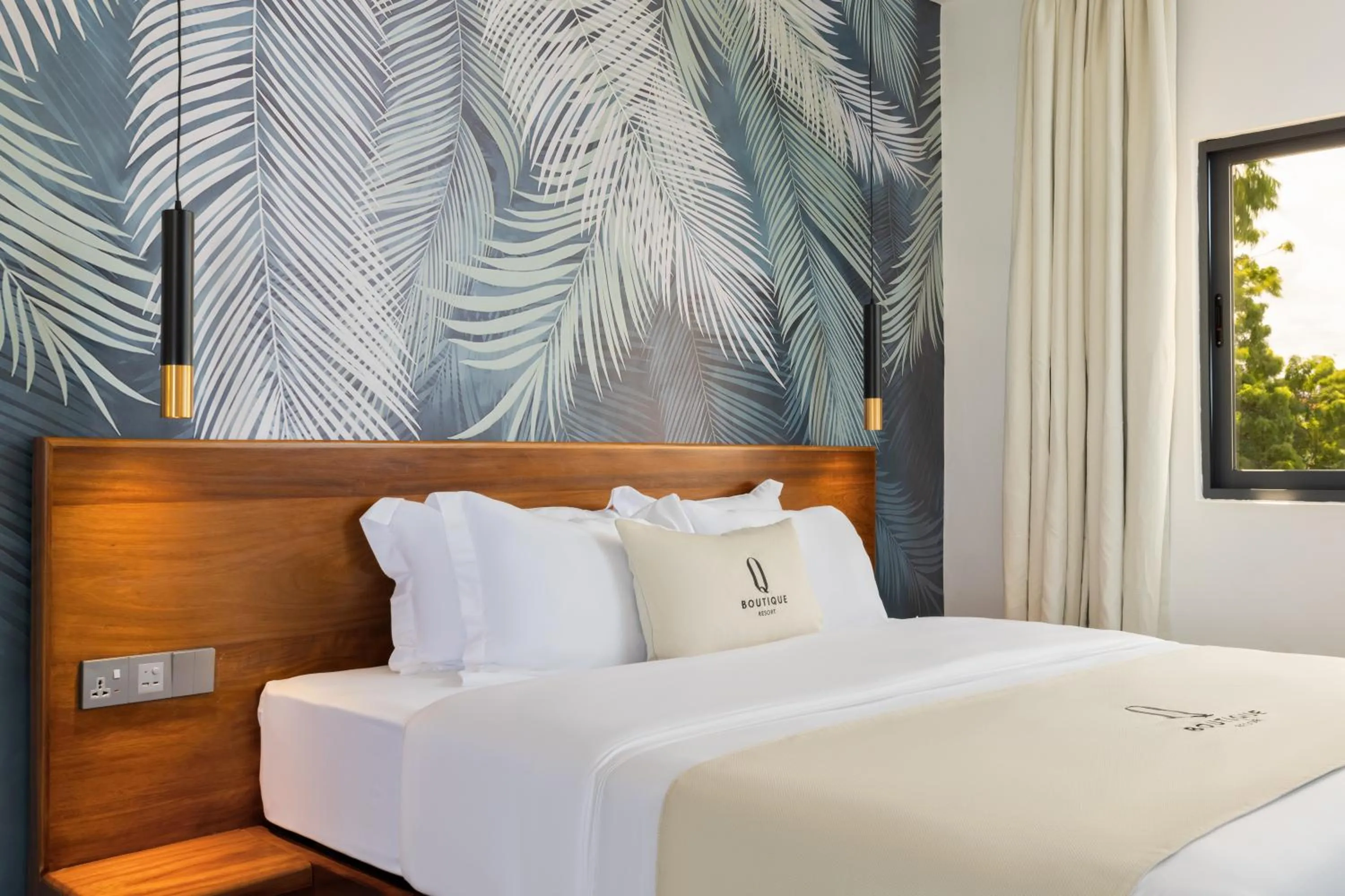 Bed in Q Boutique Resort Malindi