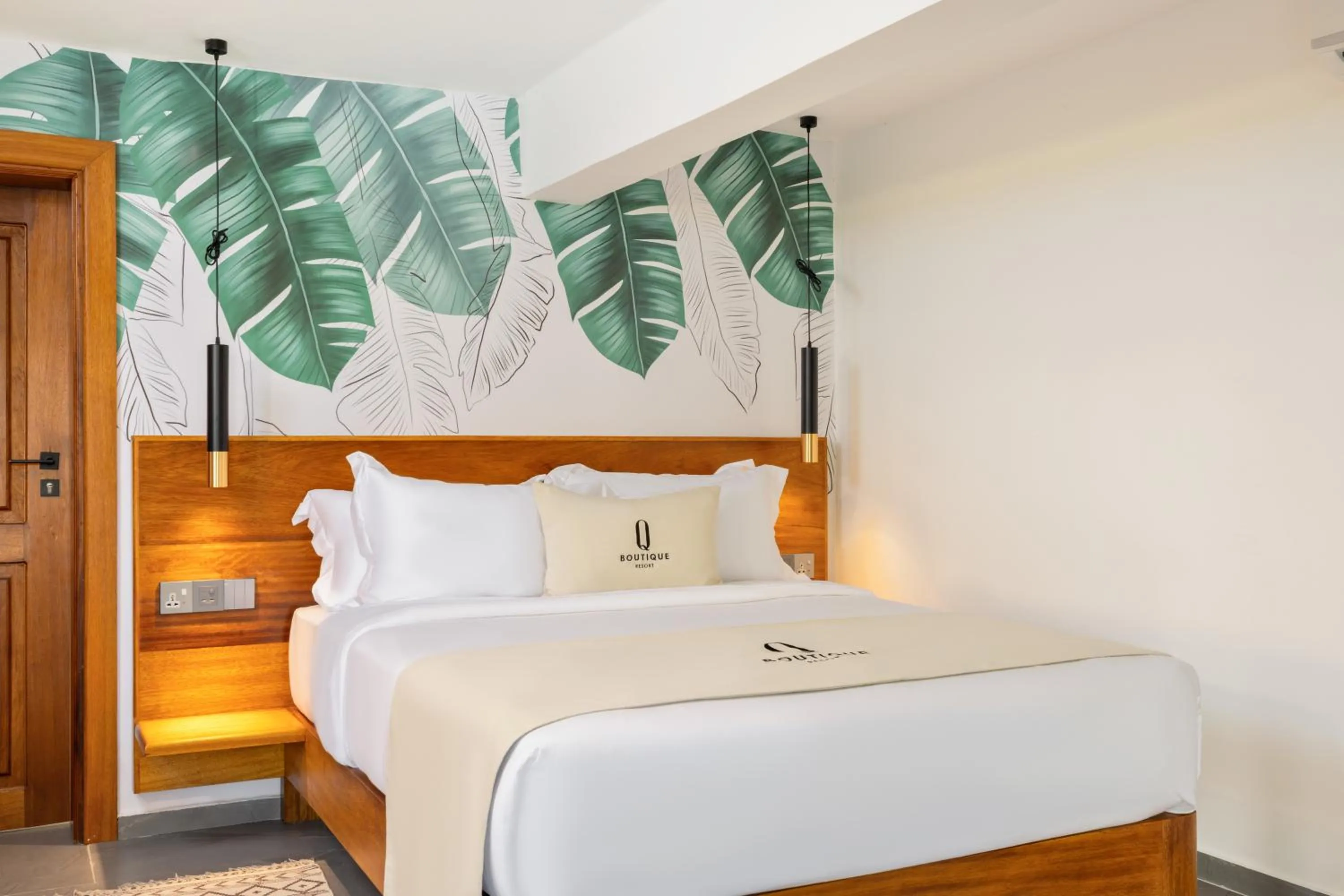 Bed in Q Boutique Resort Malindi