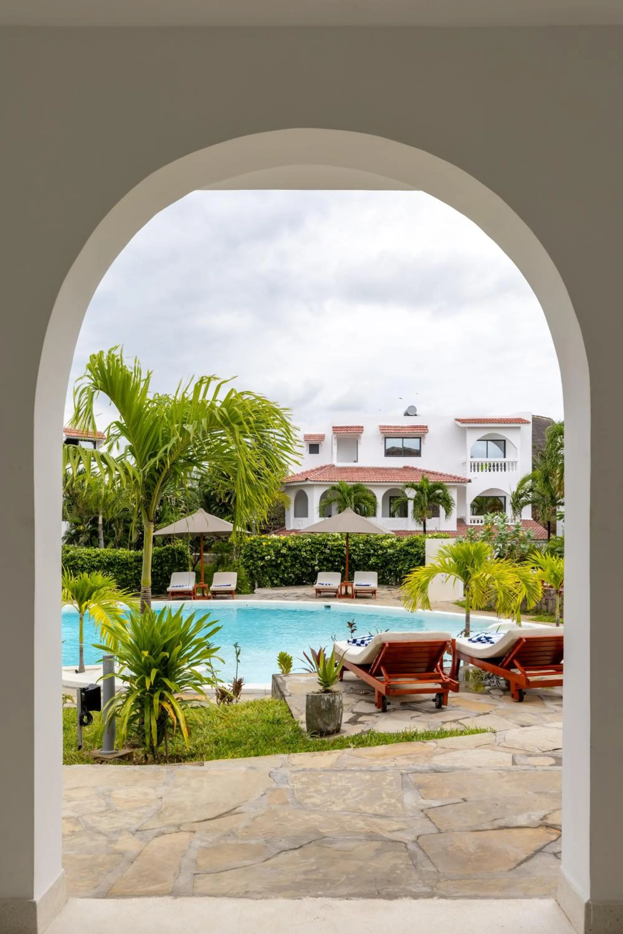 Swimming pool in Q Boutique Resort Malindi