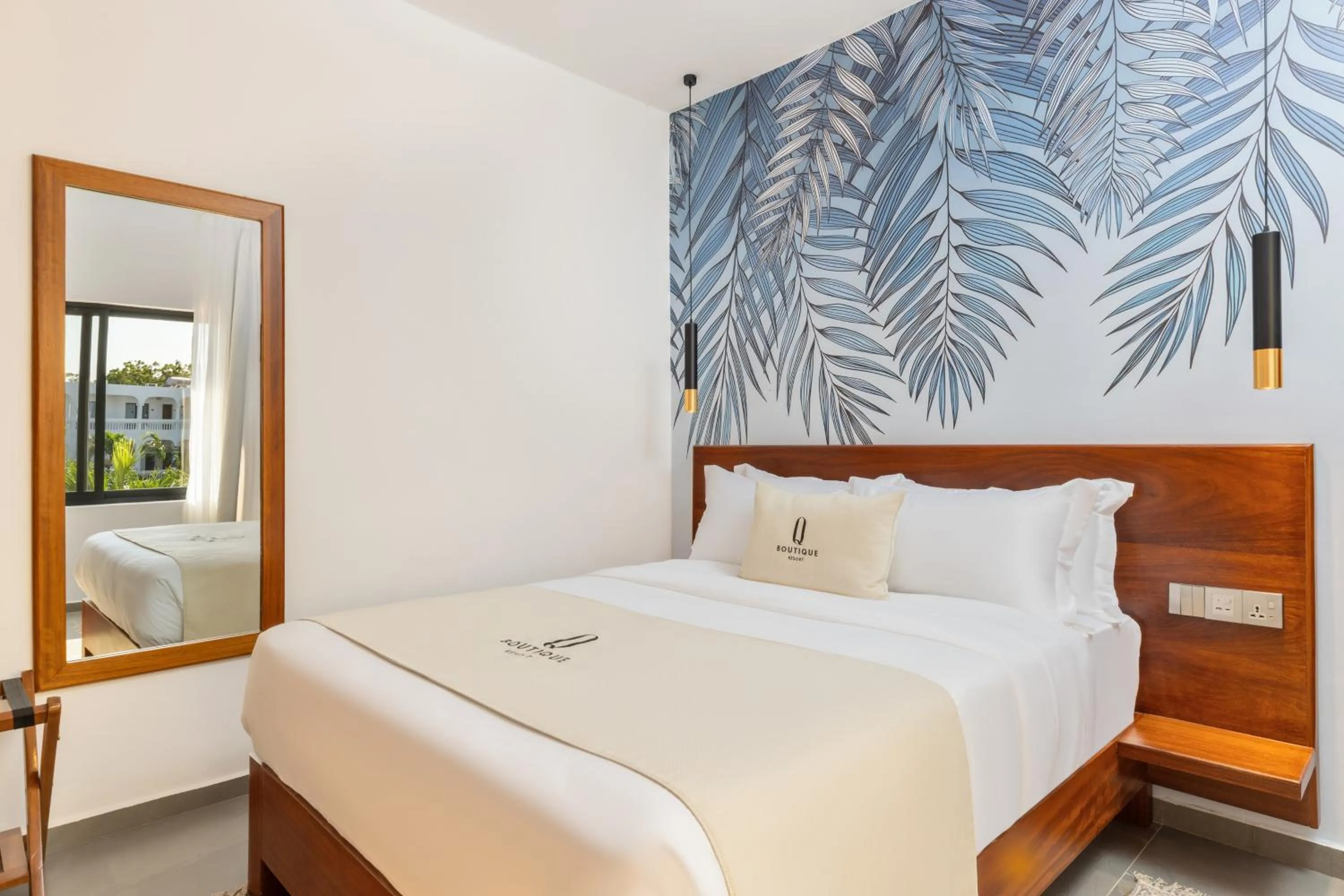 Bedroom, Bed in Q Boutique Resort Malindi