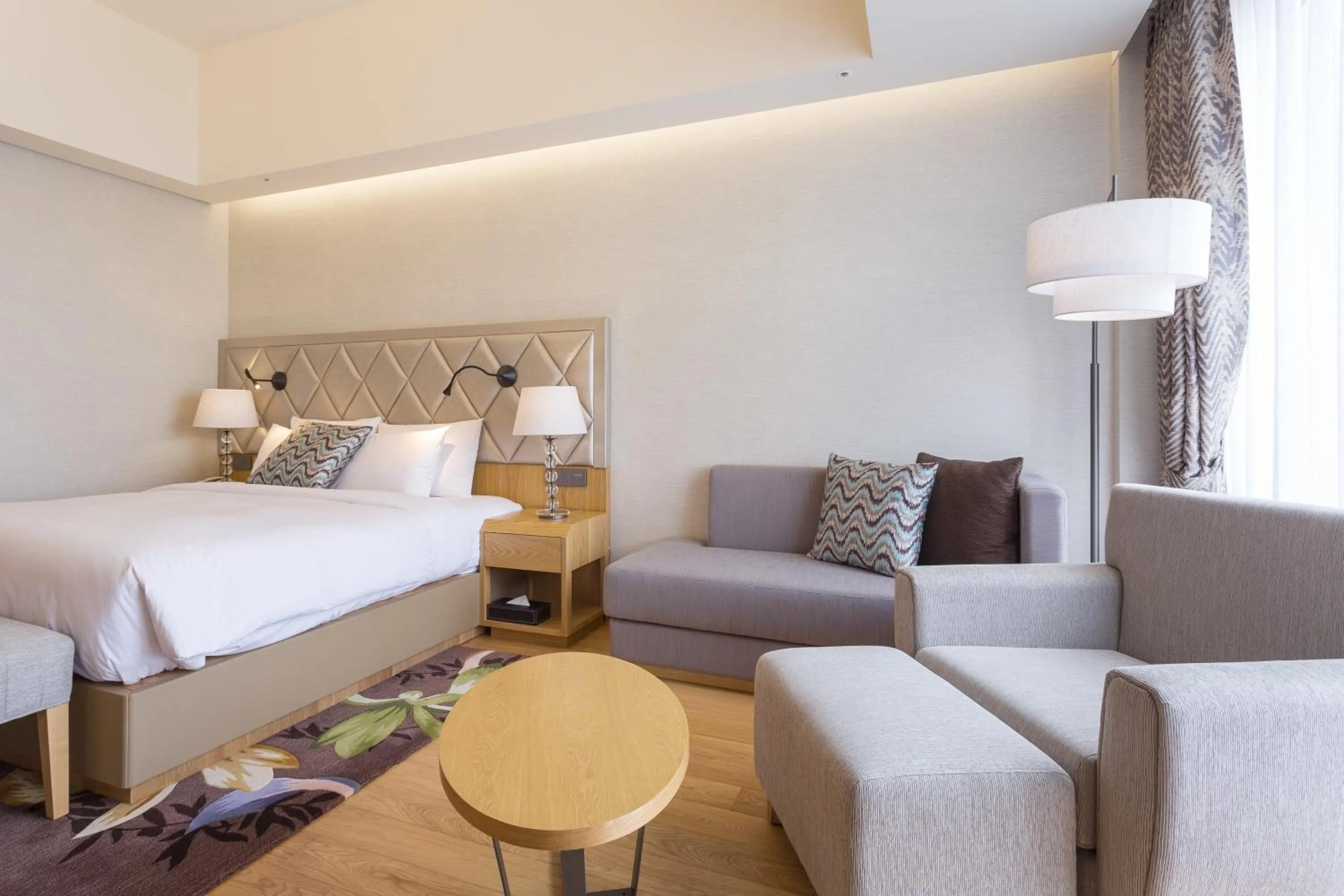 Area and facilities, Bed in Charis Hotel