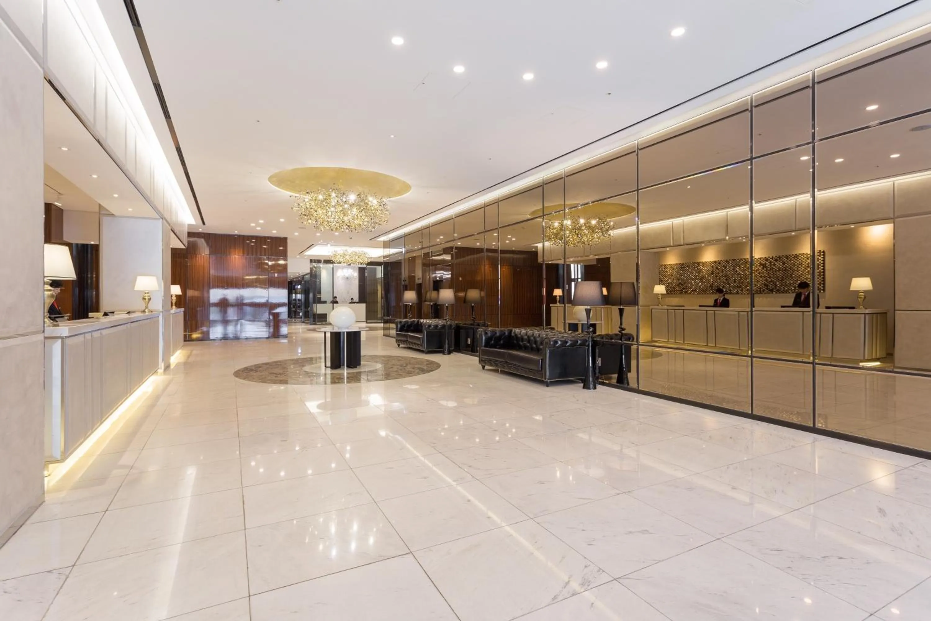 Lobby or reception in Charis Hotel