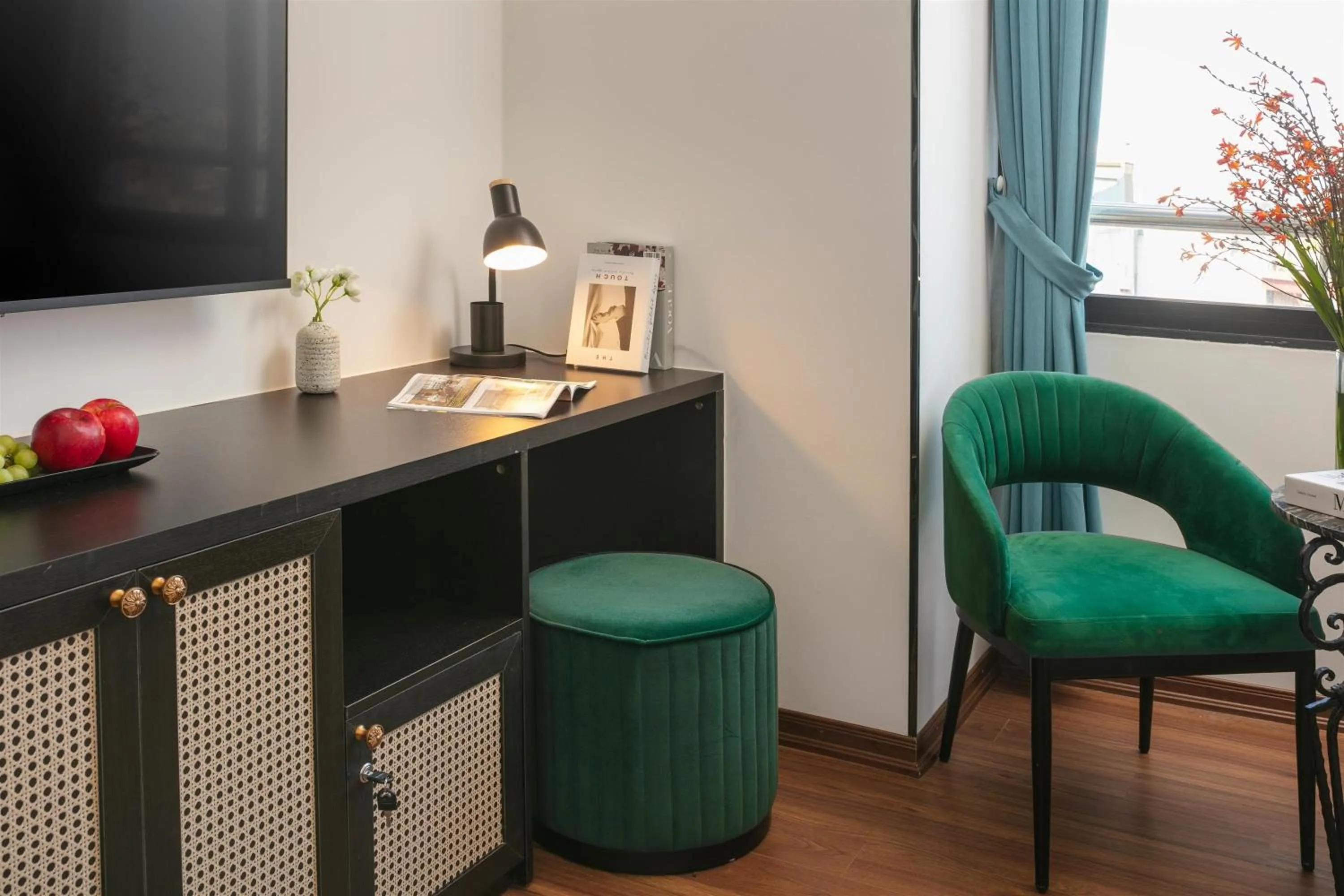 Studio with Balcony in Hanoi Grandeur Hotel & Spa