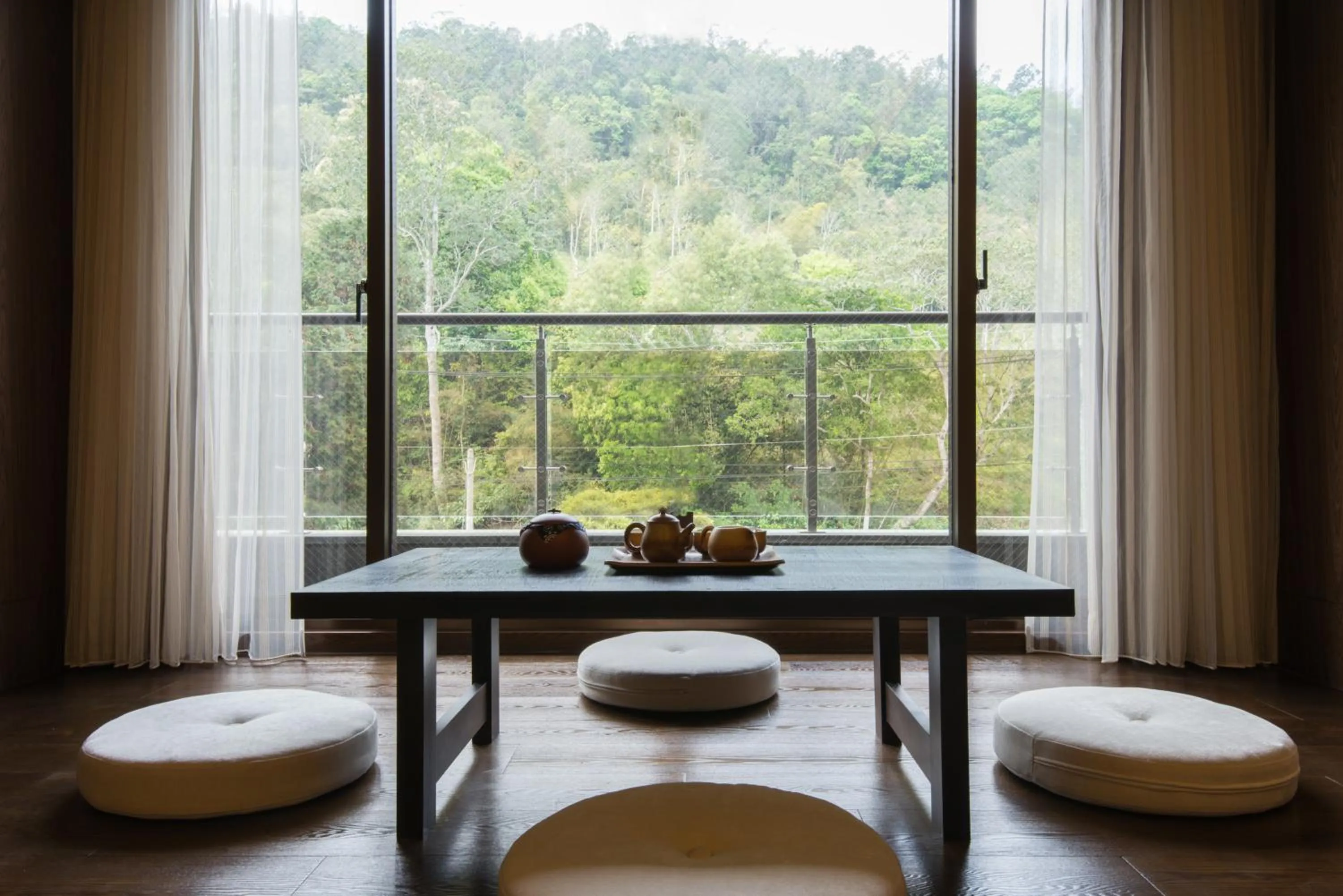 Seating area in Fuli Hot Spring Resort