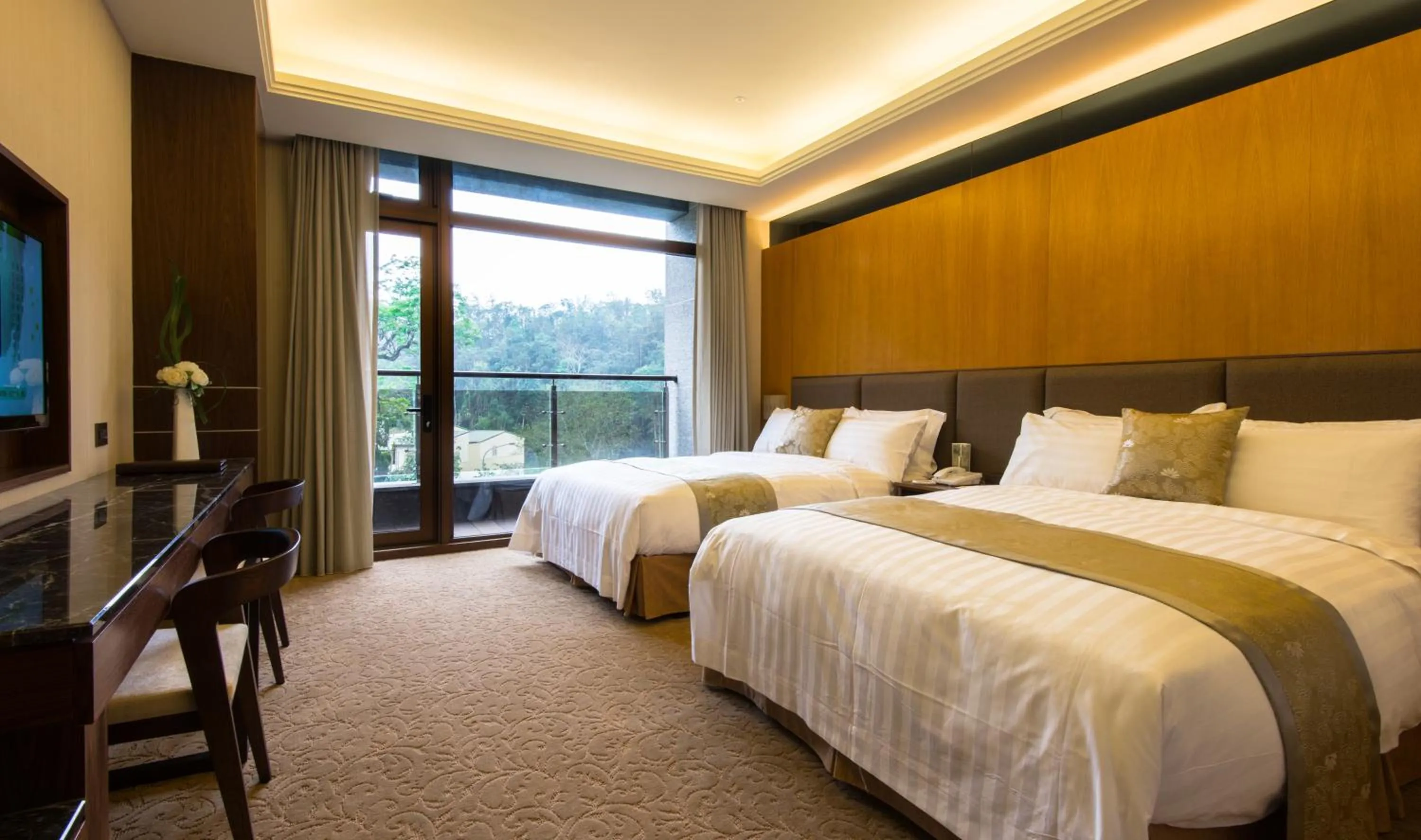 Bed in Fuli Hot Spring Resort