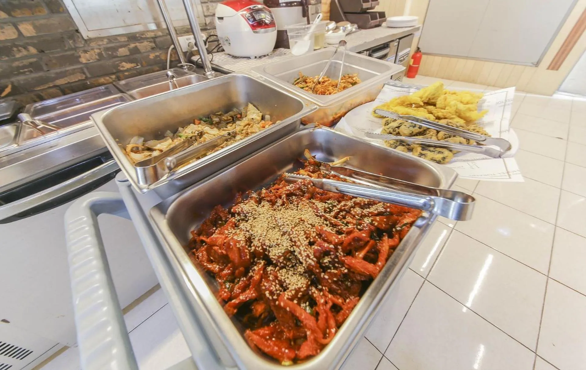 Buffet breakfast in Joy Hotel