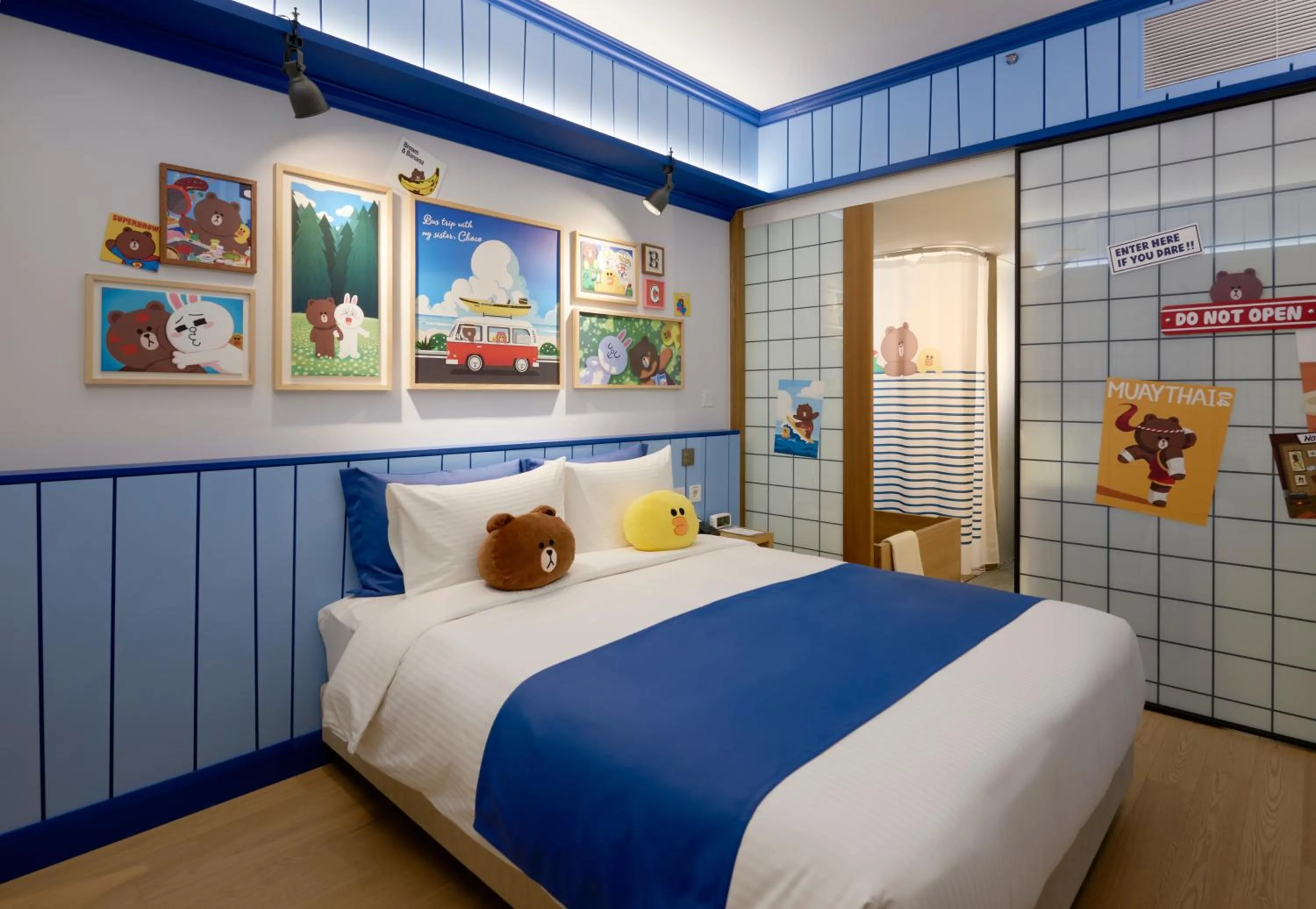 Bedroom, Bed in Sotetsu Hotels The Splaisir Seoul Myeongdong