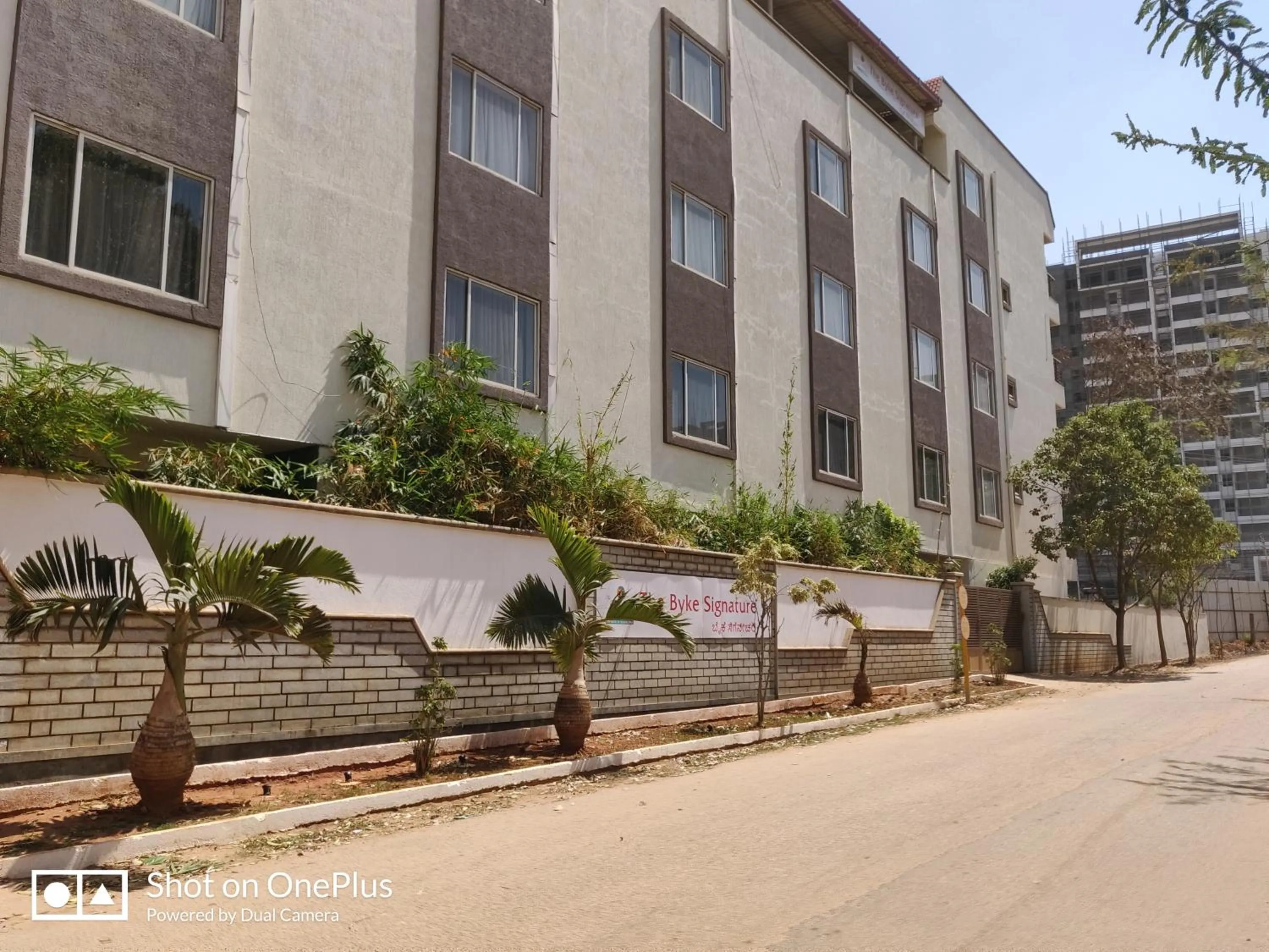 Facade/entrance in The Byke Signature