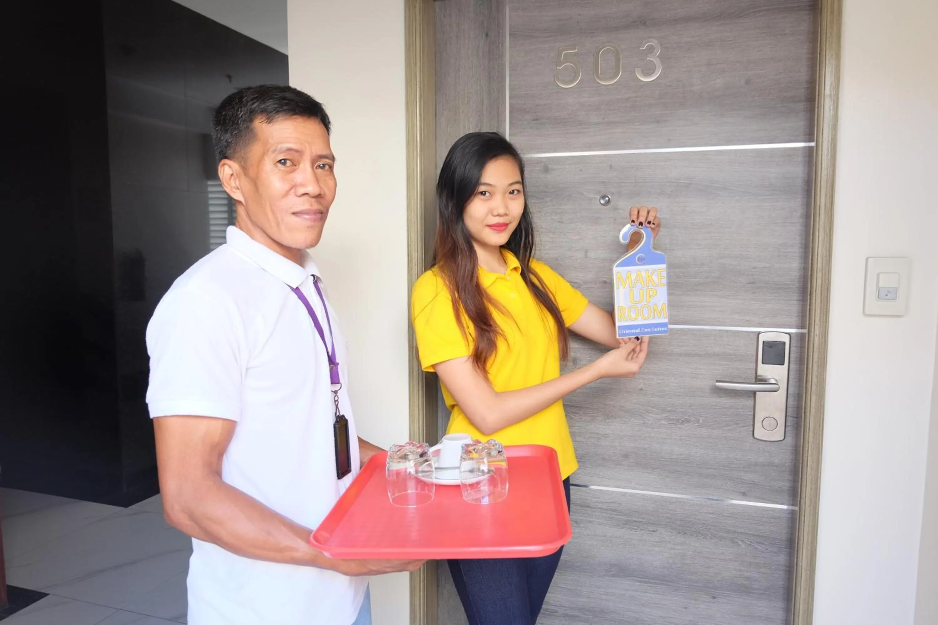 Continental breakfast in Oriental Zen Suites
