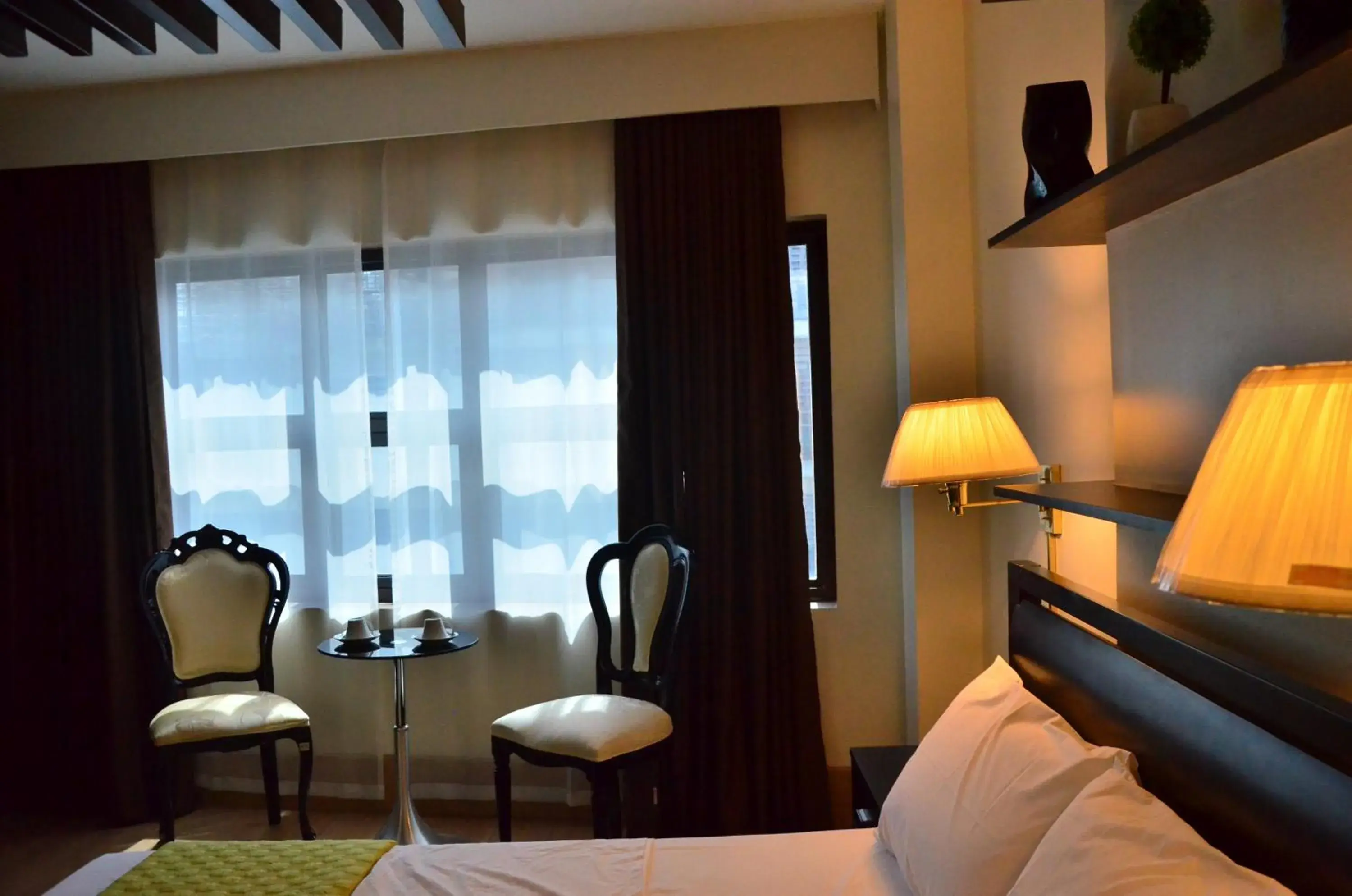 Decorative detail, Bed in Oriental Zen Suites Decorative detail, Bed in Oriental Zen Suites