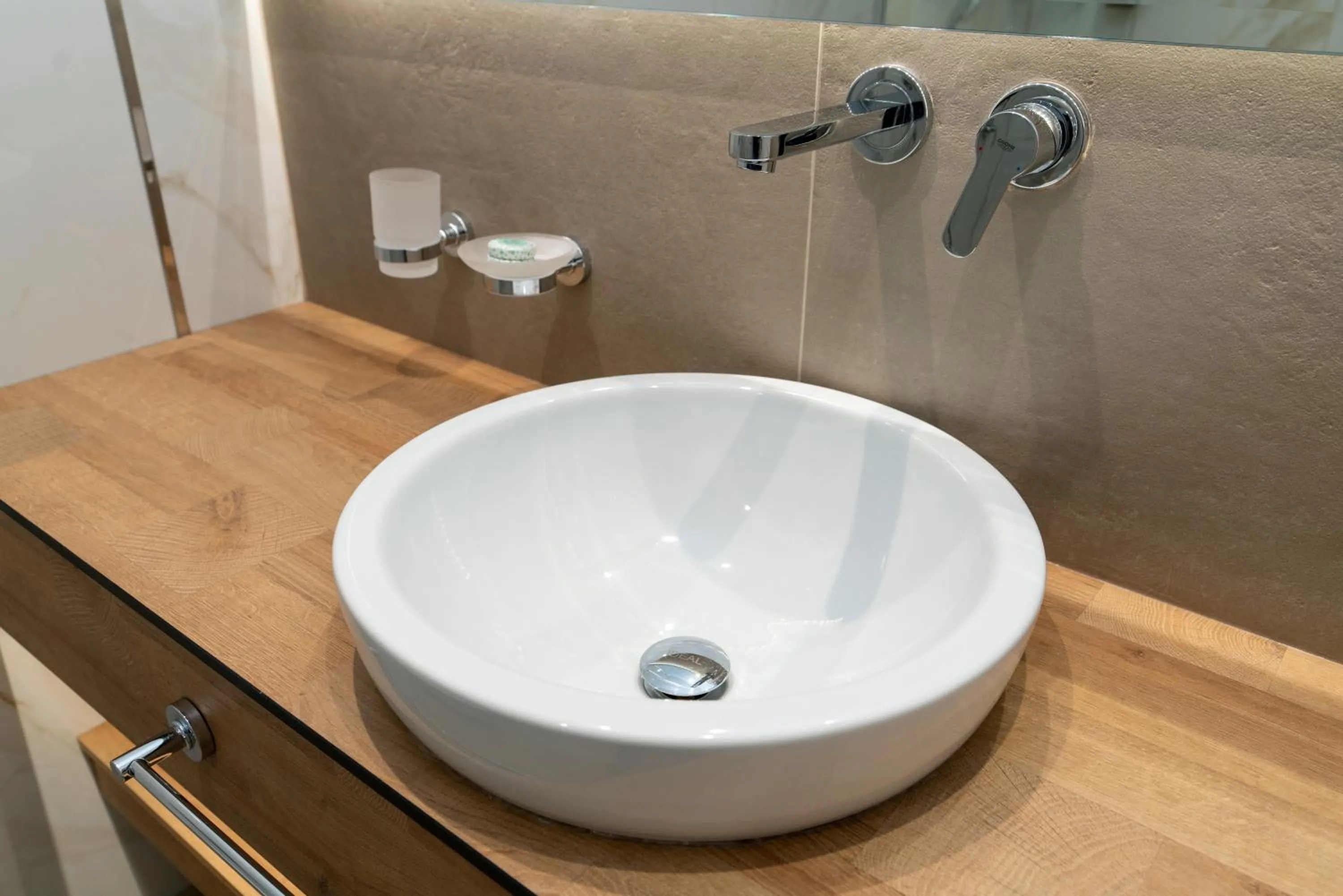 Bathroom in Titania Hotel