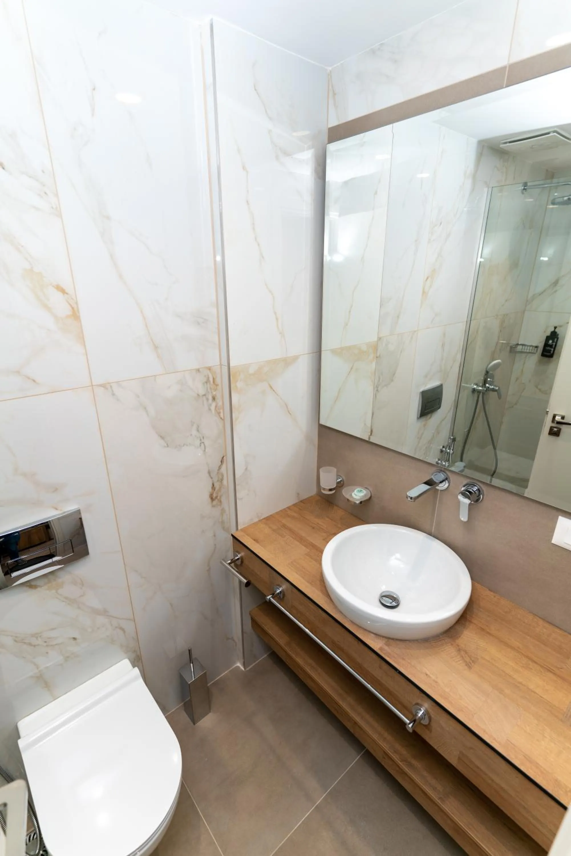 Bathroom in Titania Hotel