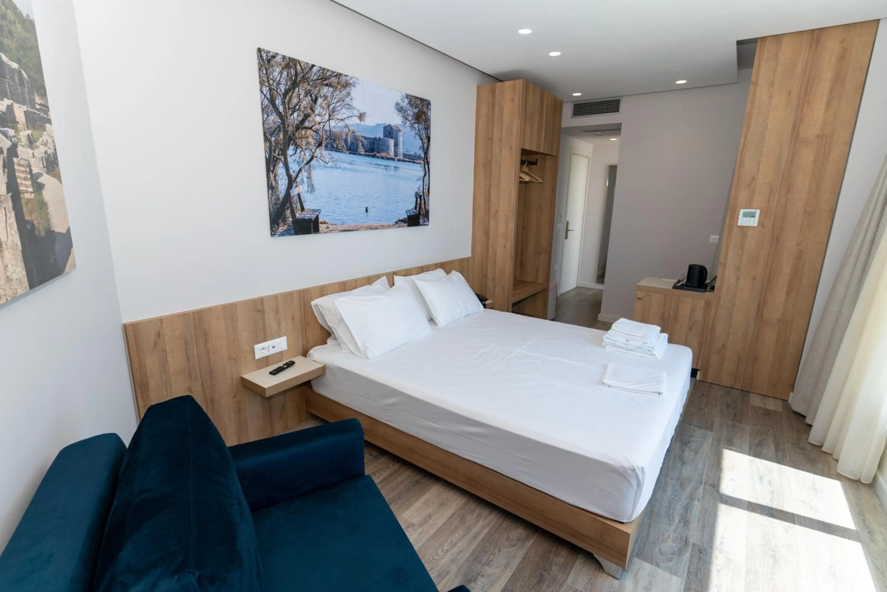 Bed in Titania Hotel