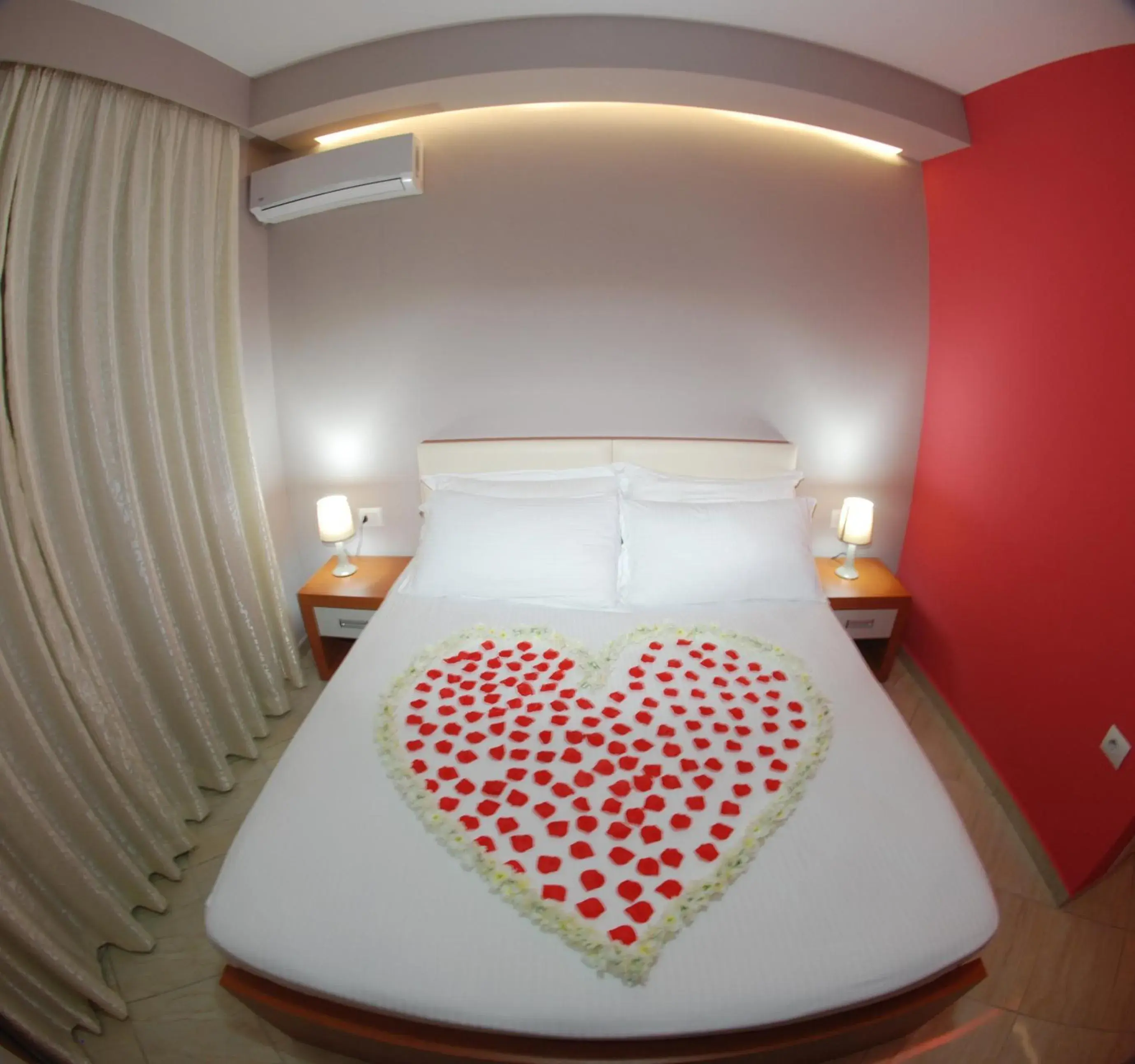 Decorative detail, Bed in Hotel Divers Decorative detail, Bed in Hotel Divers