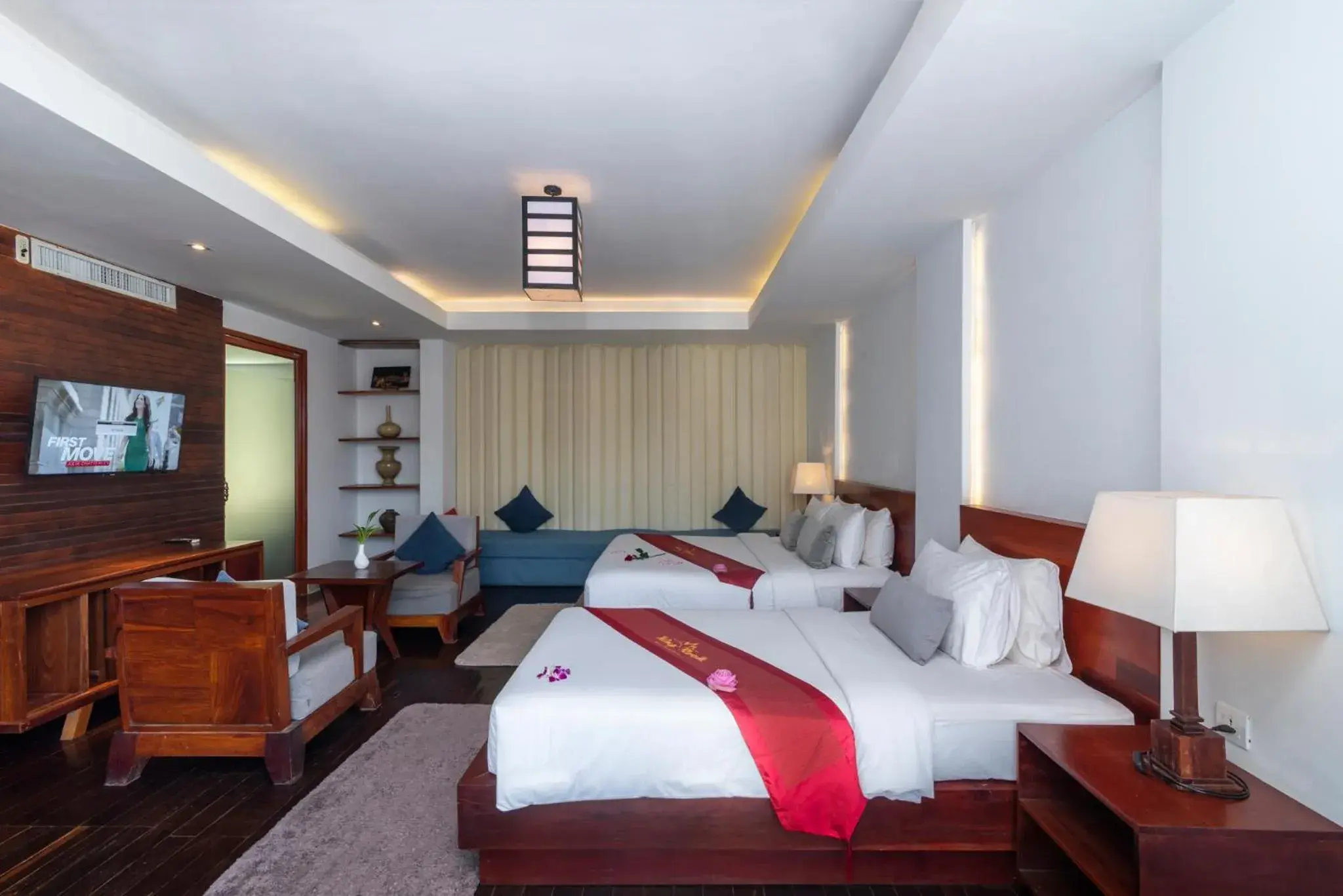 Living room, Bed in King Rock Boutique Hotel Living room, Bed in King Rock Boutique Hotel